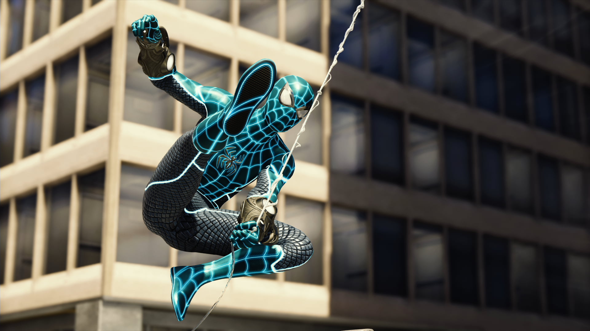 turquise, Marvel Comics, superhero, Spider-Man, 1080P, HD Wallpaper