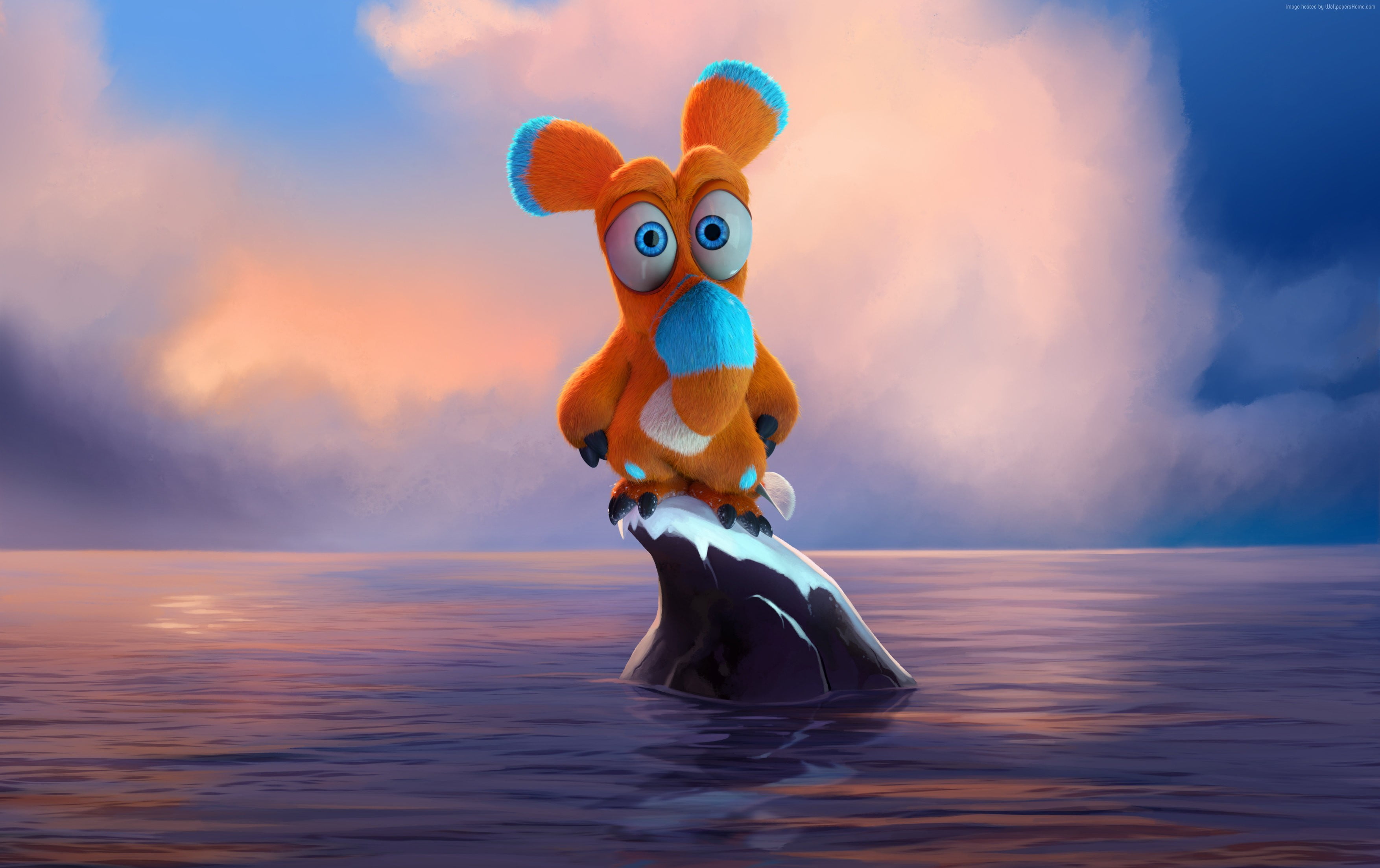 animal representation, nature, backgrounds, animal, ooops noah is gone, digital composite, no people, mammal, horizon, cute, sky, creativity, fun, toy, HD Wallpaper