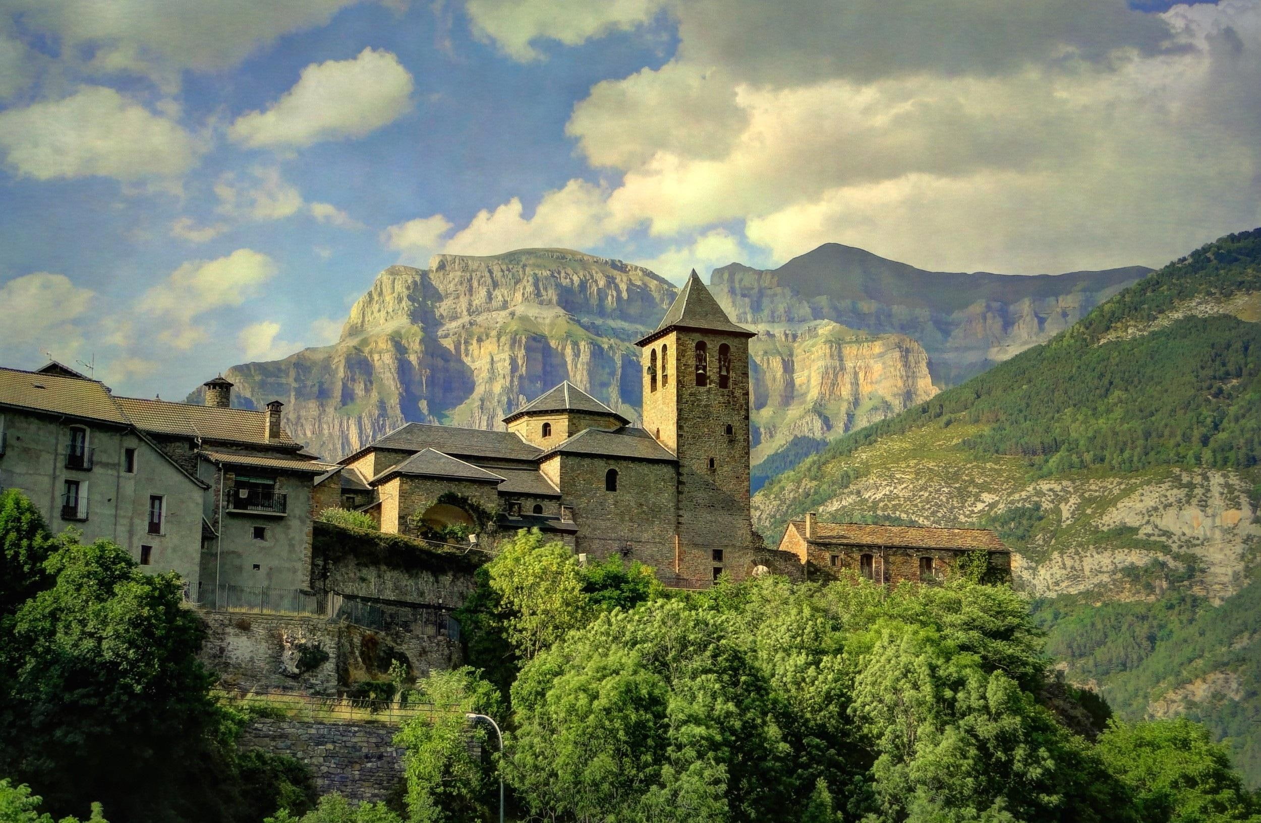 zabytki, stary, nature and landscapes, architektura, castle, 1080P, old, zamek, HD Wallpaper