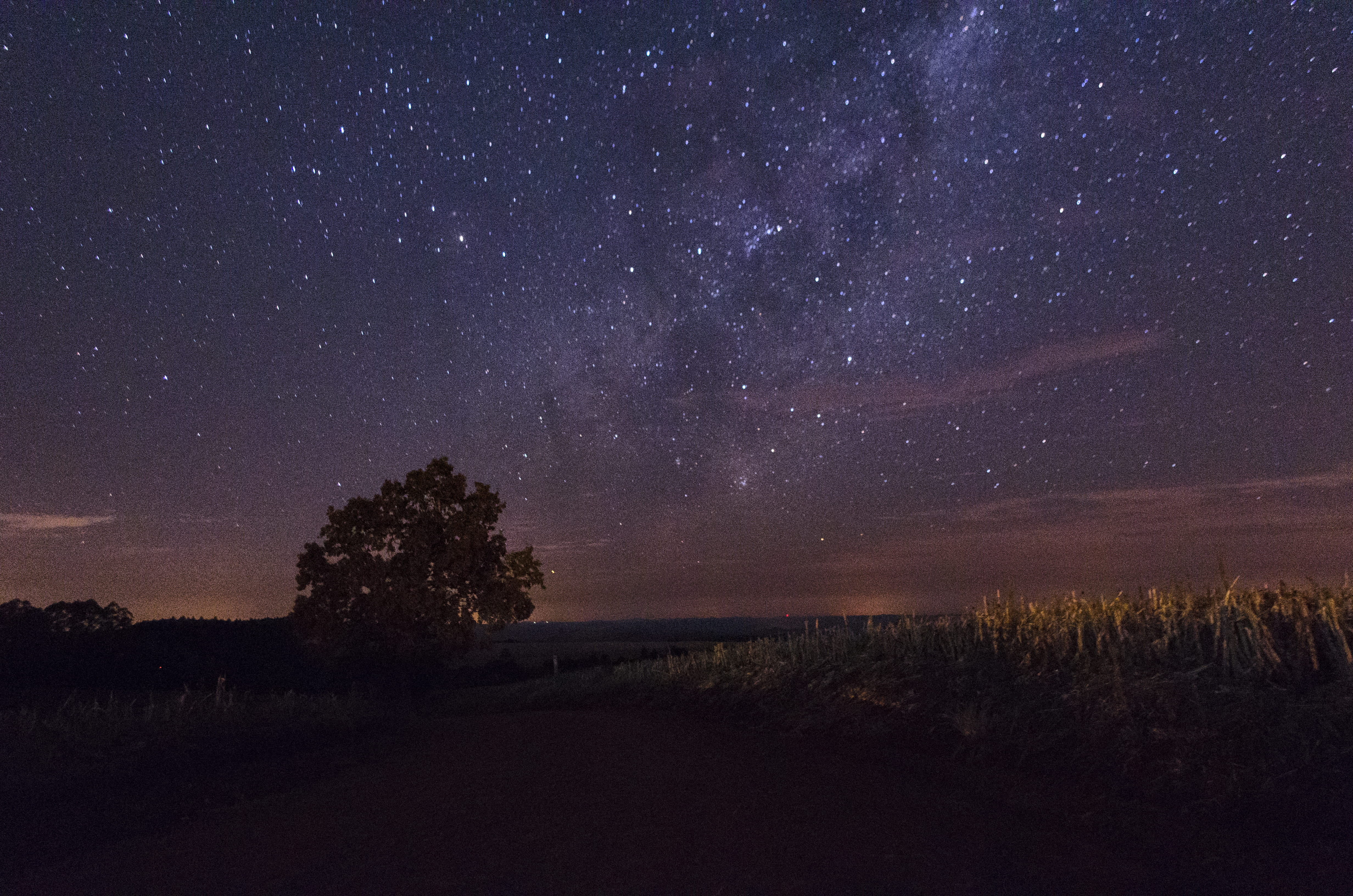 4K, silhouette, dirt, cosmos, tranquil scene, space, star field, photography, scenics - nature, science, no people, astronomy, stary, star - space, way, HD Wallpaper