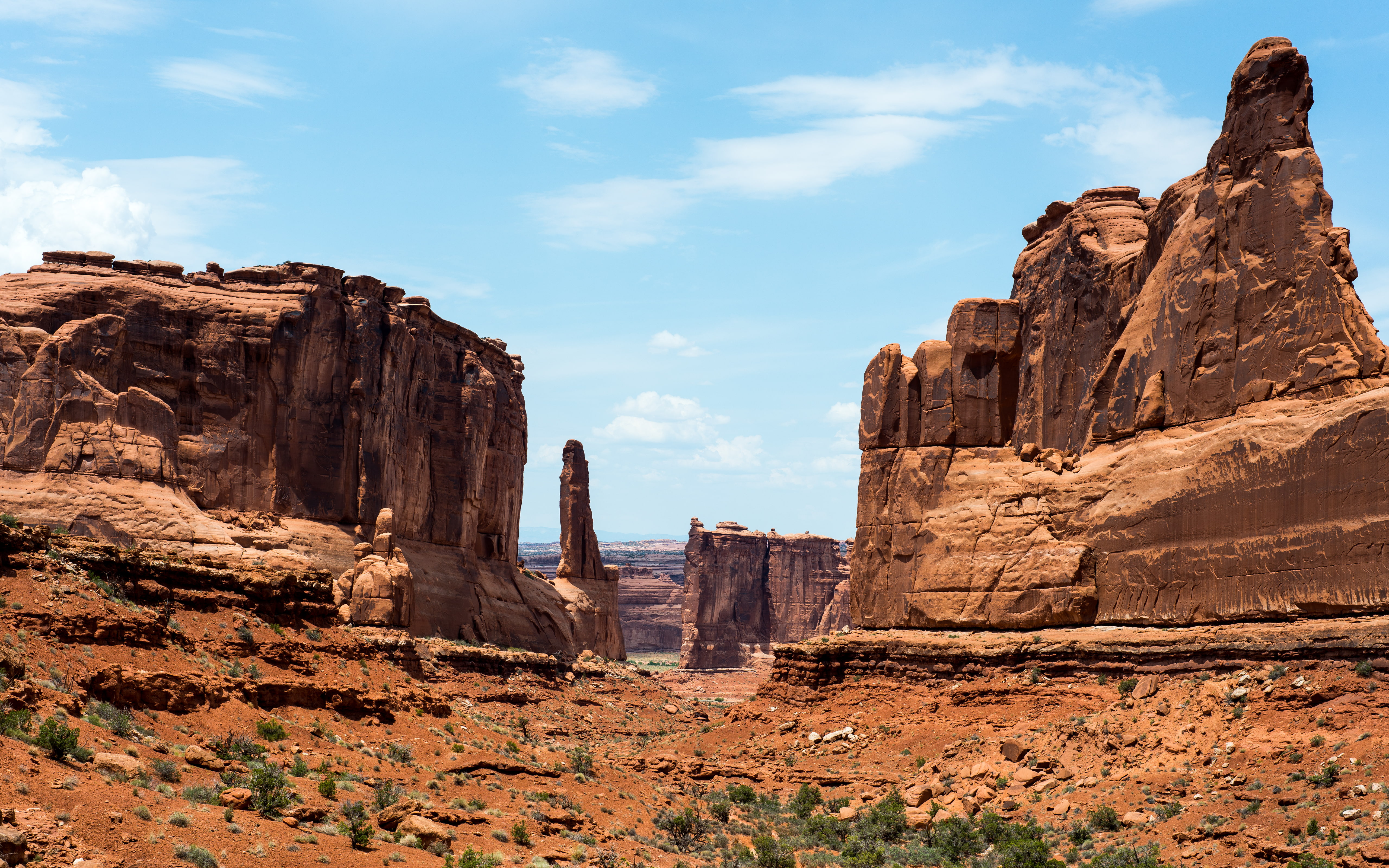 rock, non-urban scene, day, travel, park, nature, land, remote, scenics - nature, rocks, physical geography, photography, formation, rock formation, archesnationalpark, HD Wallpaper