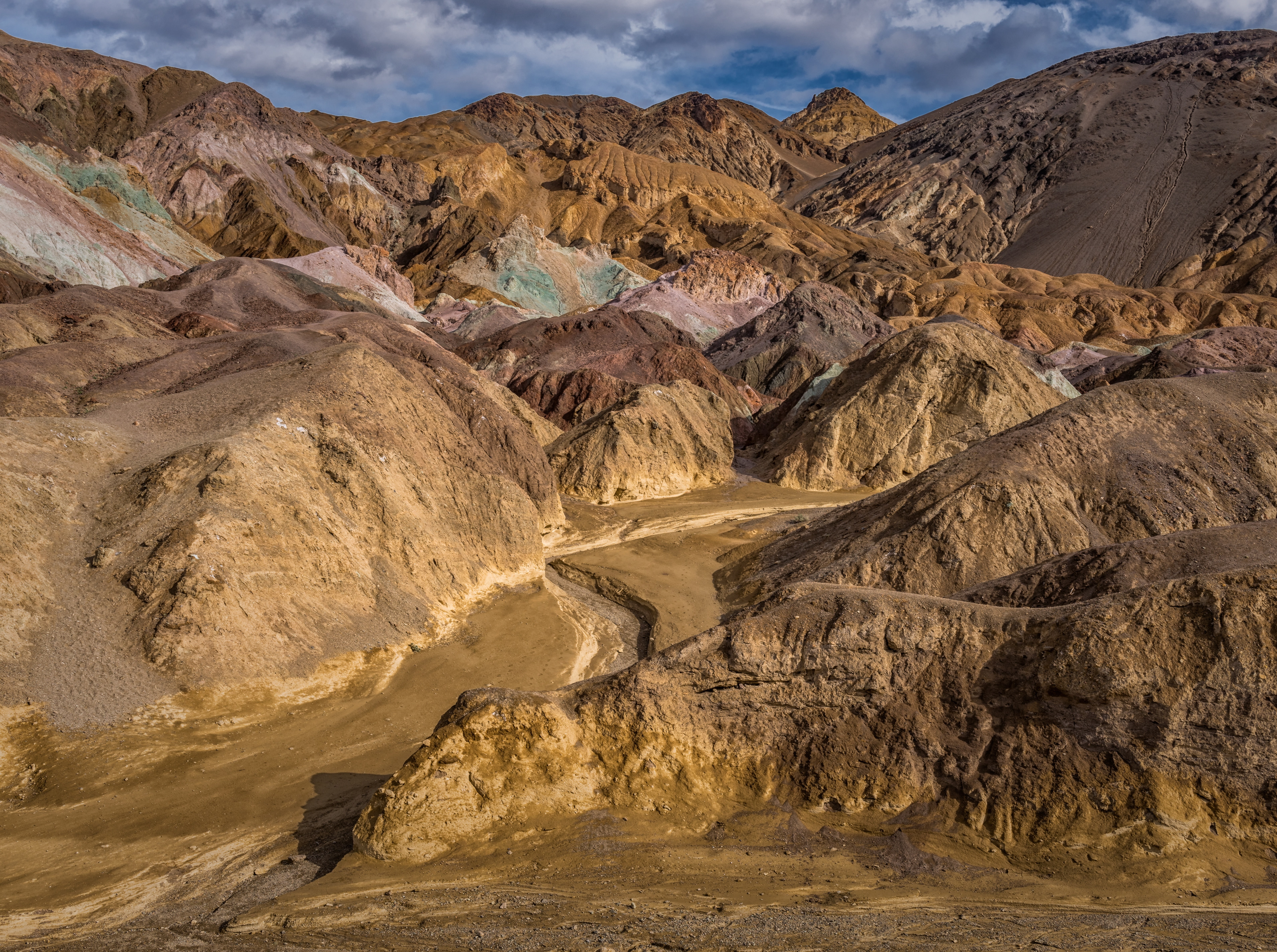 Trip, beauty in nature, no people, Rock, rockformation, furnacecreek, sky, Valley, Travel, national, cloud - sky, tranquility, deathvalley, non-urban scene, HD Wallpaper