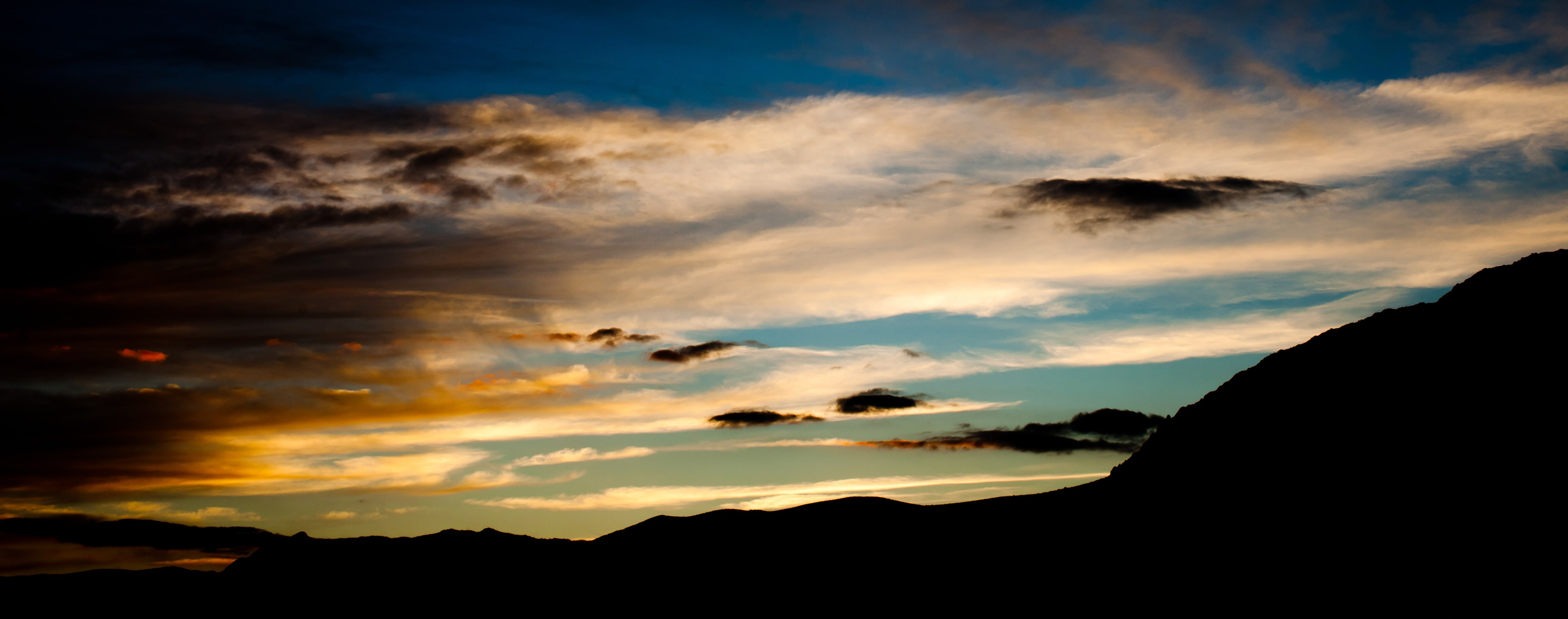 tranquility, tranquil scene, mountains, Racetrack, atmosphere, mountain, silhouette, awe, memories, 5K, no people, Sun and Sky, Desert, environment, dramatic sky, HD Wallpaper