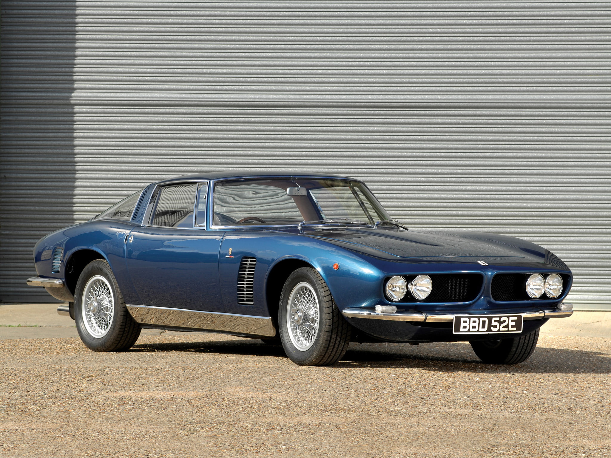 supercar, classic, 1965, 1080P, iso, gl350, muscle, grifo, HD Wallpaper