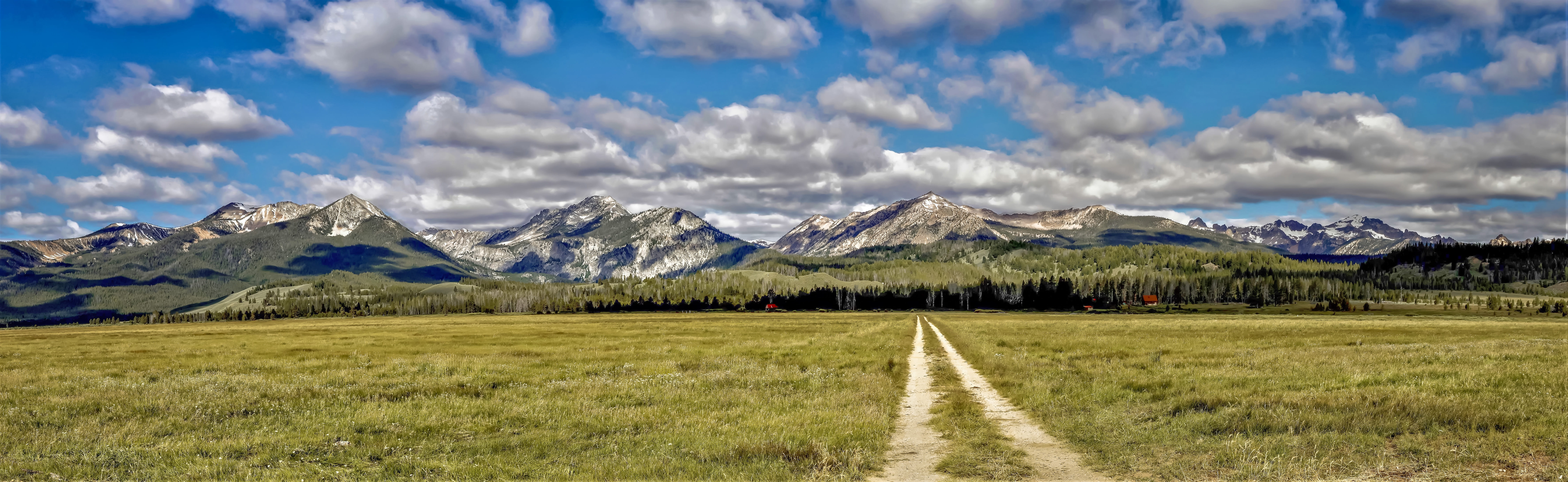 environment, stanley, road, no people, country road, land, landscape, united states, trees, outdoors, grass, plant, day, 8K, sky, nature, beauty in nature, HD Wallpaper