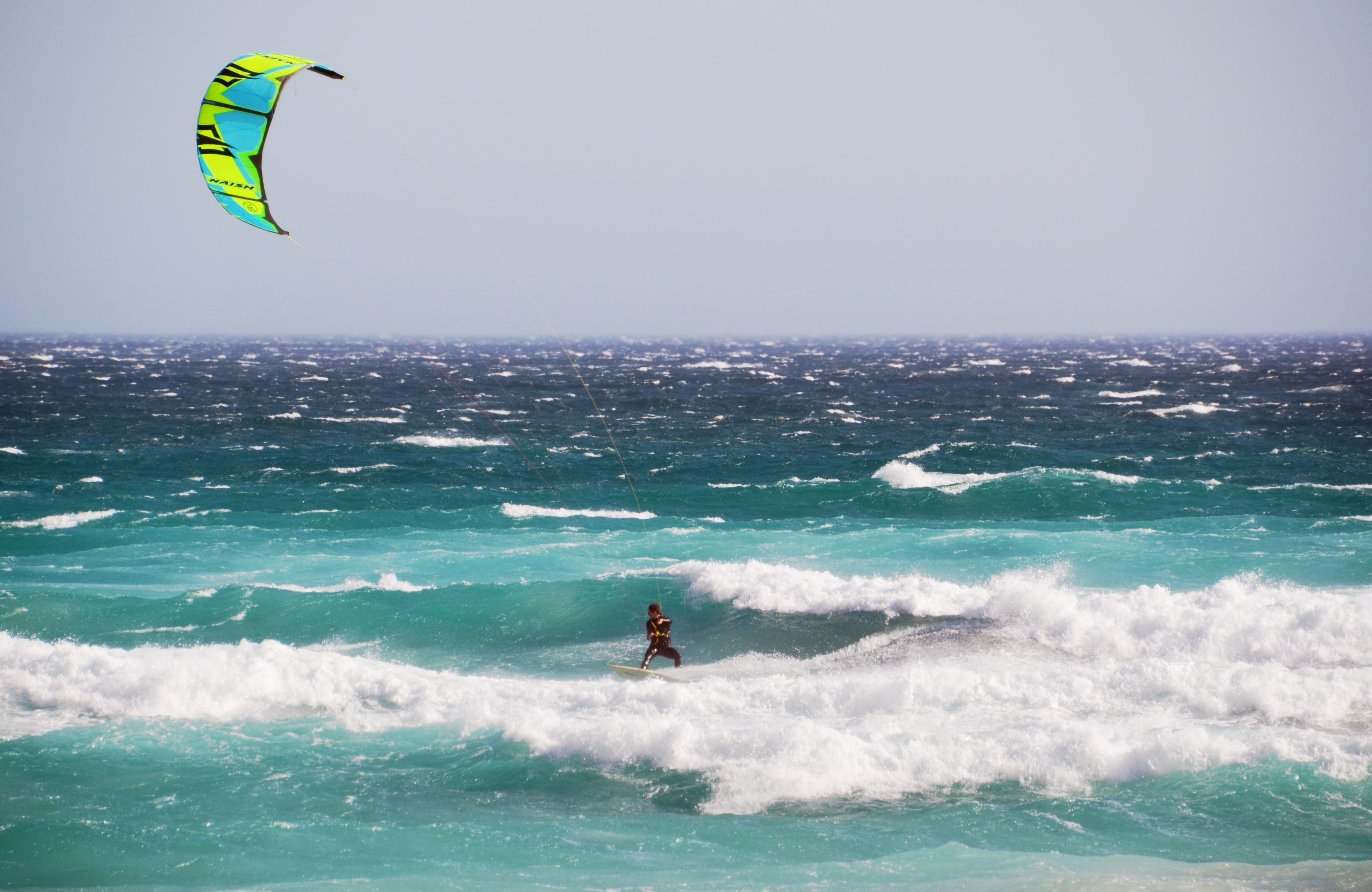 skill, freedom, beauty in nature, wind, sky, dragons, Kite Surfing, outdoors, 4K, leisure activity, Windsport, naish pivot, nature, motion, holiday, power in nature, HD Wallpaper