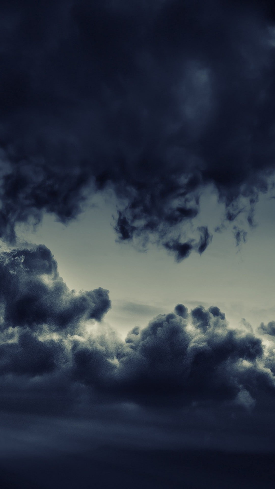 clouds, sky, Pivot, 1080P, Phone HD Wallpaper