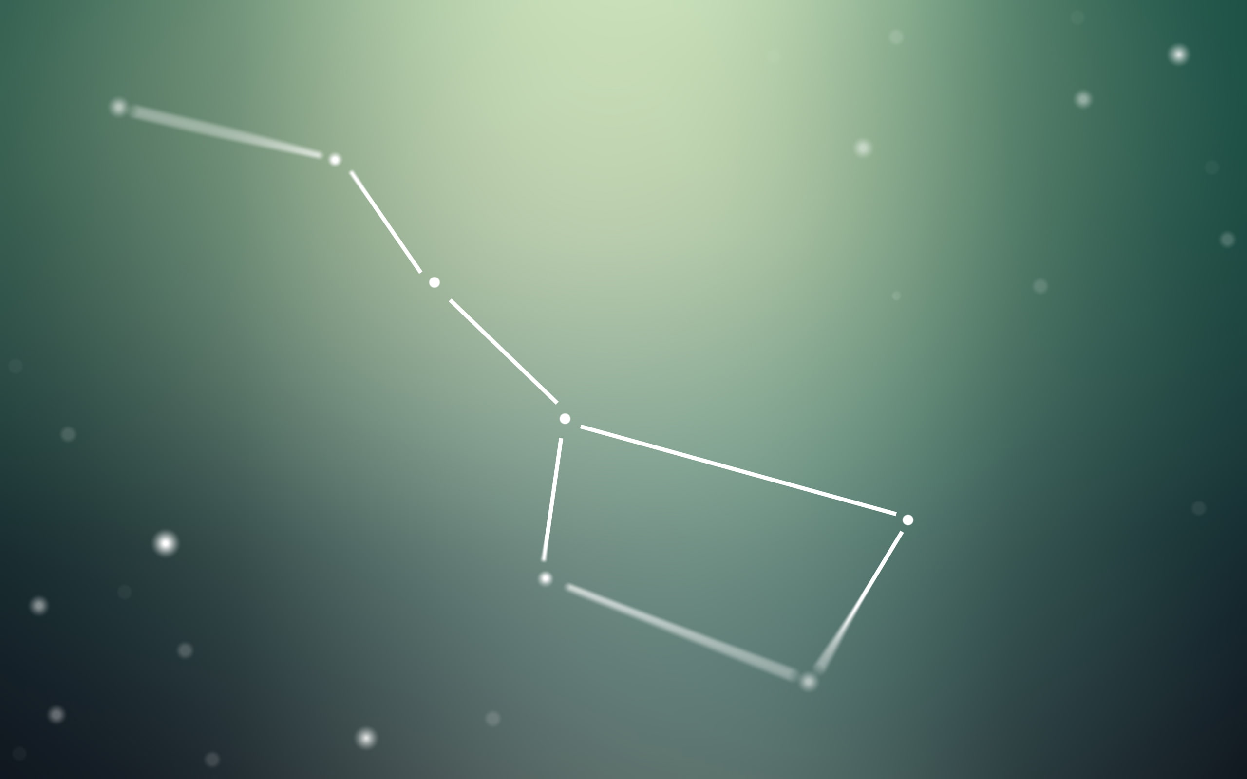 dipper, space, big, hd, green, stars, 2K, the, HD Wallpaper