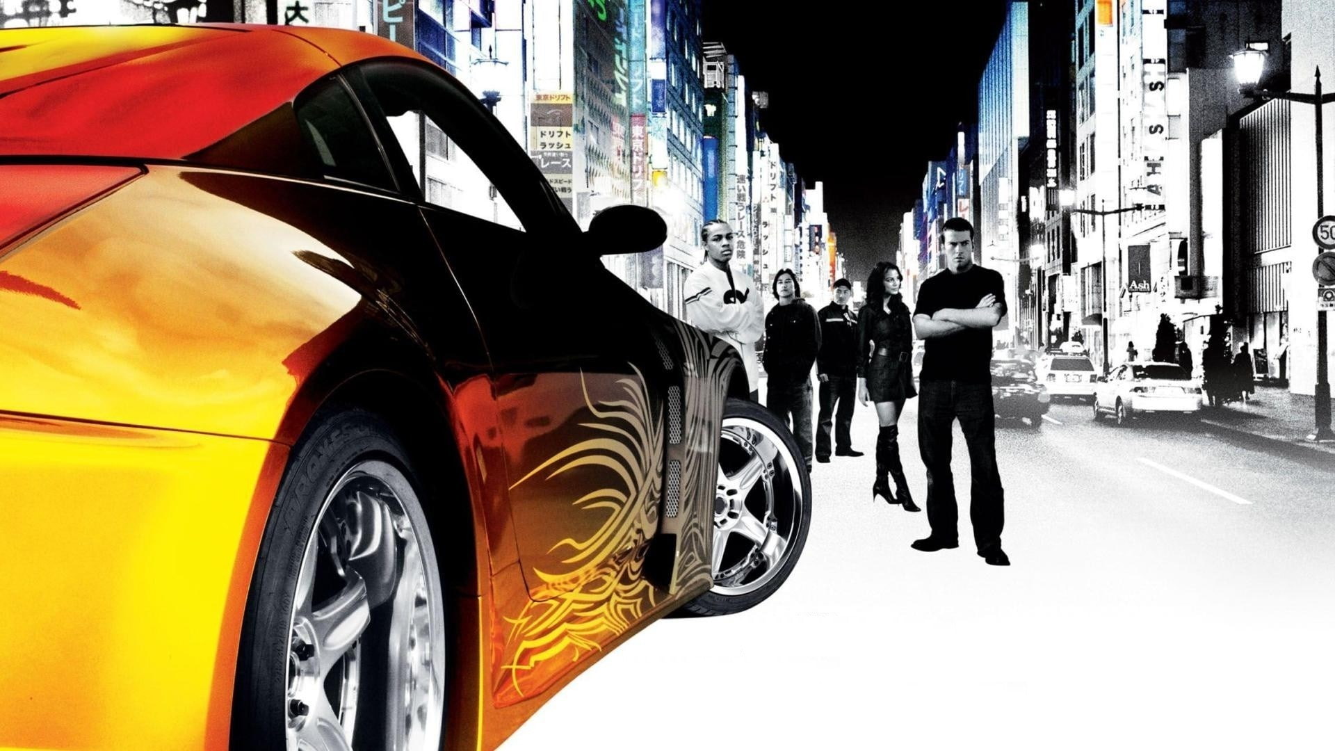 land vehicle, people, men, the fast and the furious tokyo drift, mode of transportation, lifestyles, motor vehicle, building exterior, real people, built structure, HD Wallpaper
