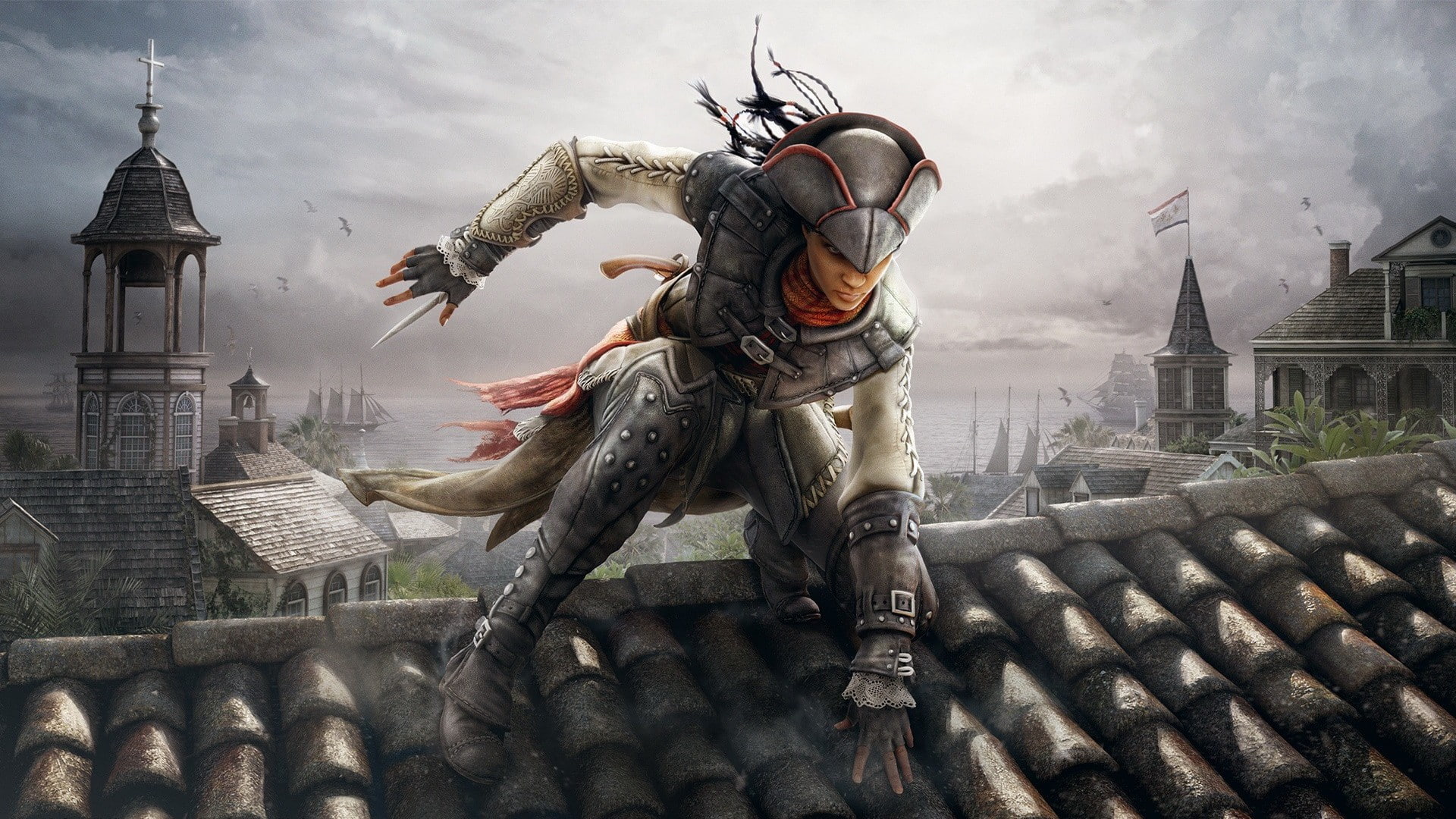 Aveline de Grandpré, 1080P, Assassins Creed, Assassins Creed: Liberation, video games, HD Wallpaper