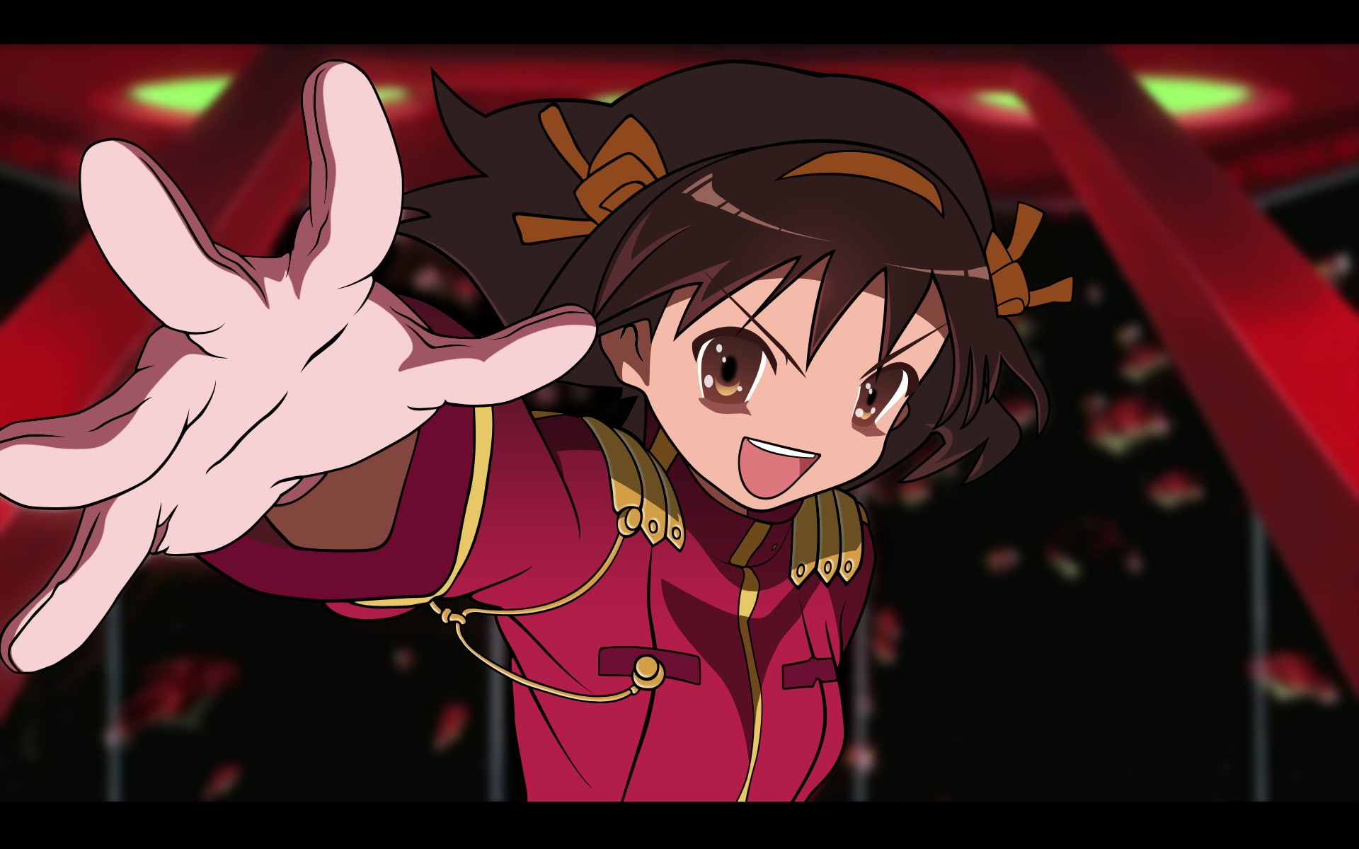 sagittarius, 1080P, yuutsu, haruhi, vector, soldier, iii, space, suzumiya, day, HD Wallpaper