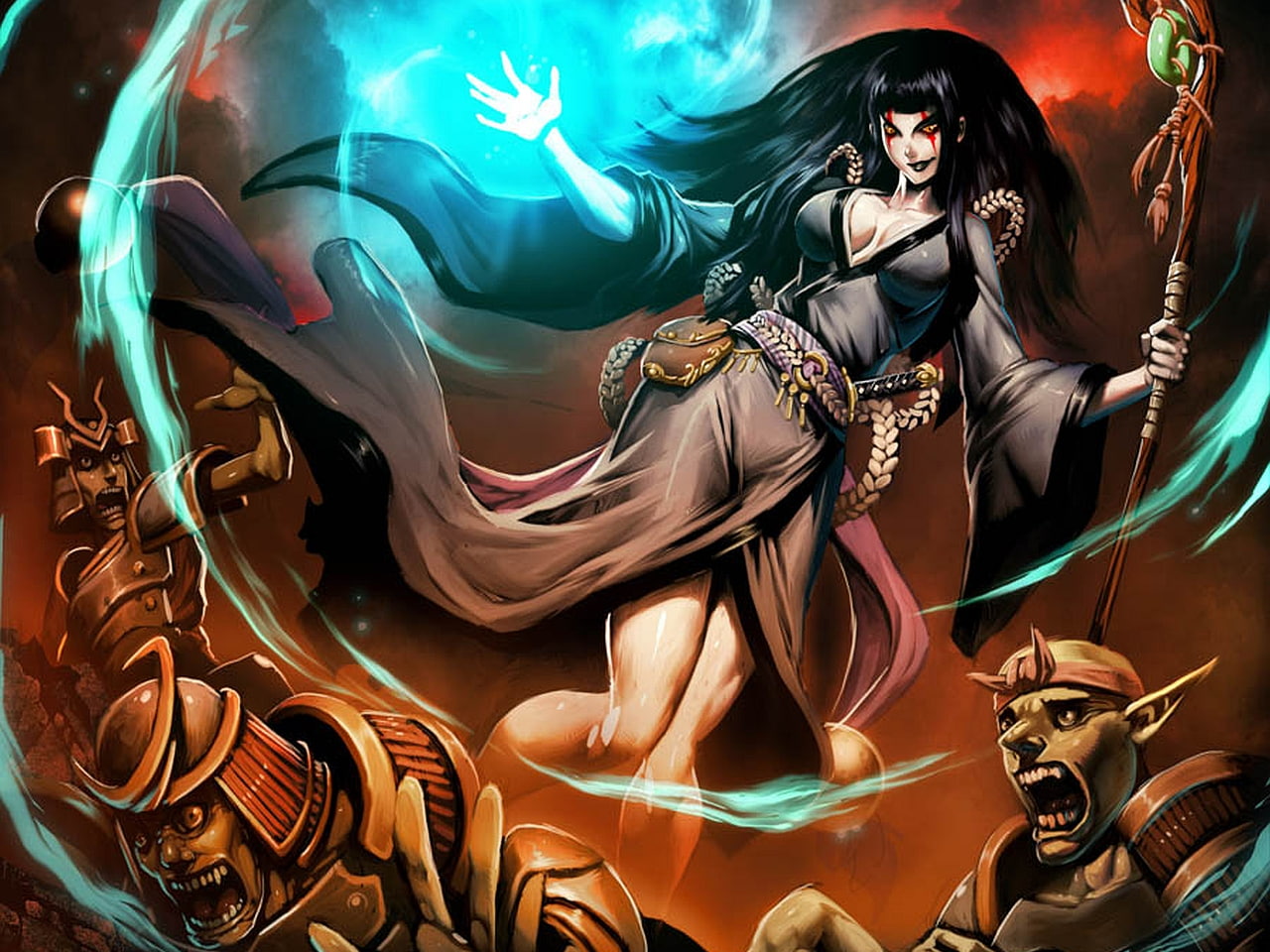 fantasy, legend, hd, rings, five, 720P, HD Wallpaper