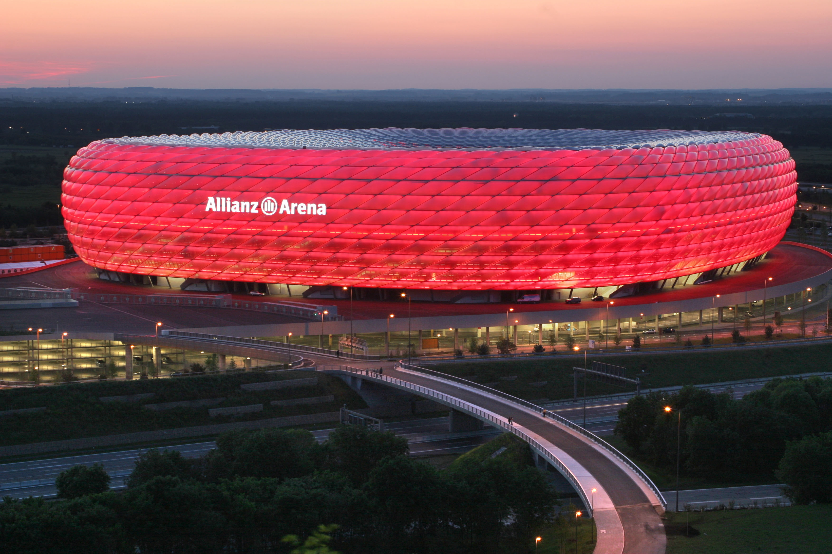 sports, soccer, football, hd, allianz, x, Munich, 2K, art, arena, HD Wallpaper