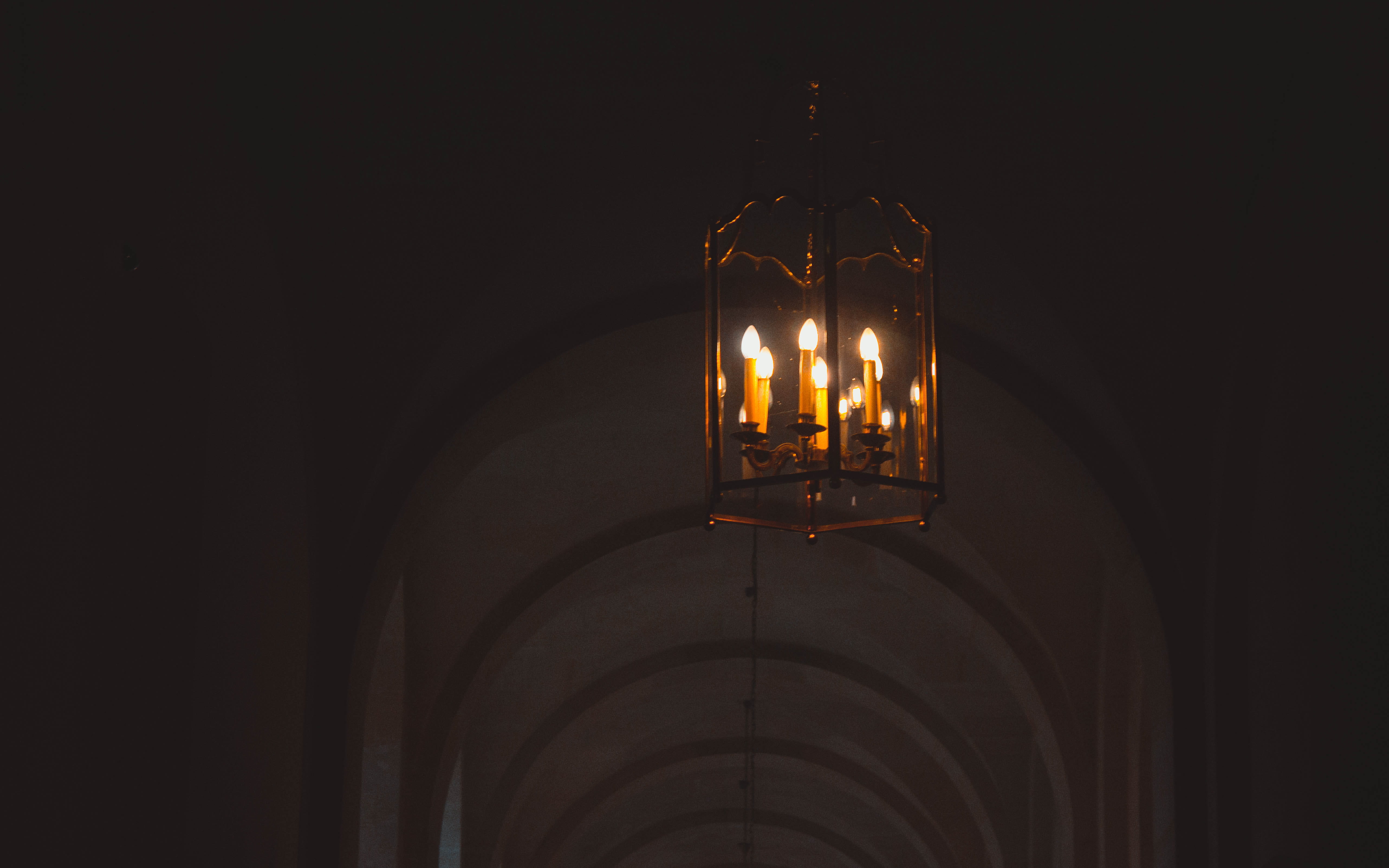 château de versailles, fire, electricity, corridor, burning, travel, domestic room, light, hanging, lampshade, light fixture, light - natural phenomenon, HD Wallpaper