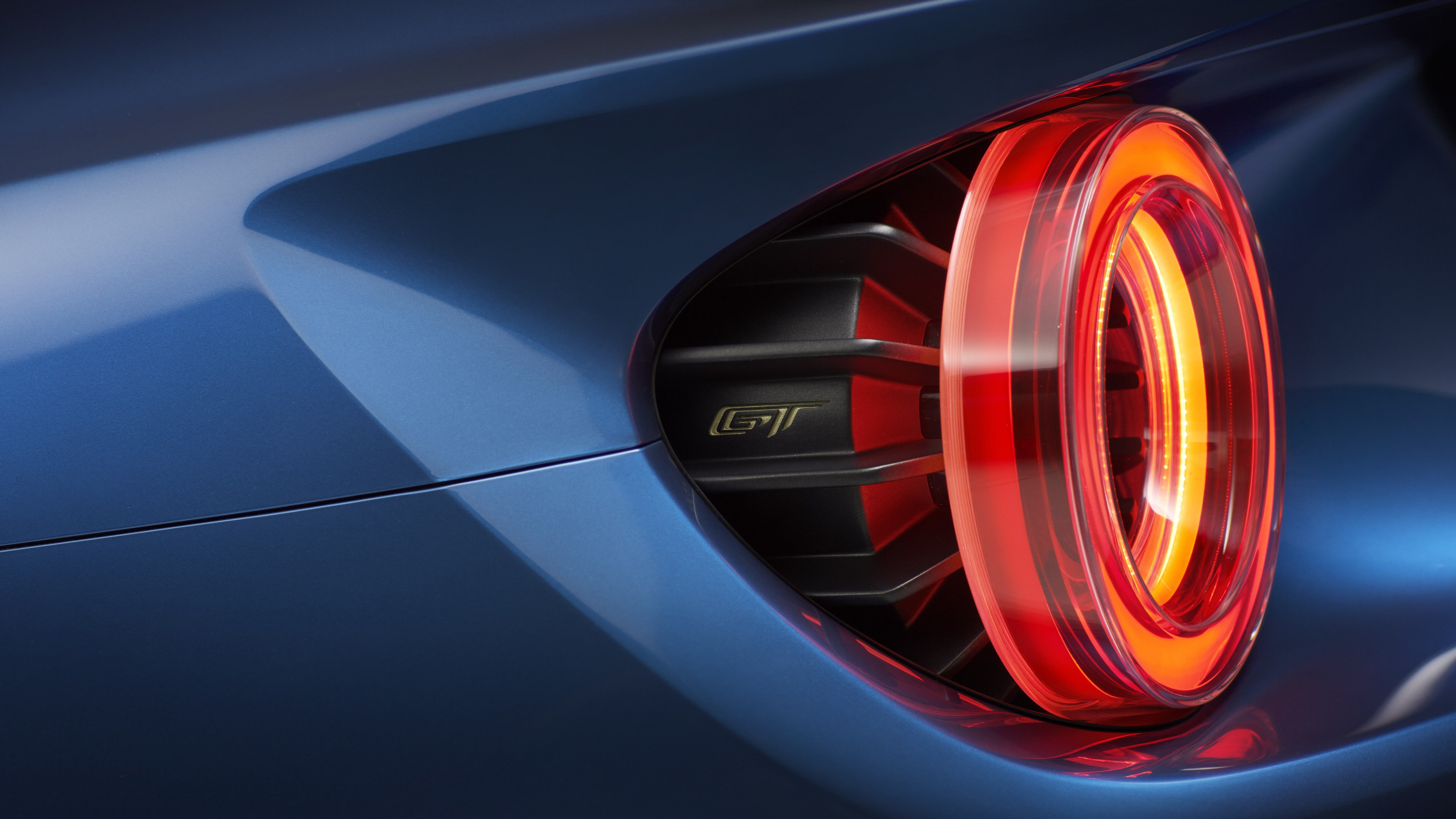 EcoBoost, 5K, vehicle, taillight, CES 2016, 600hp, Ford GT, photo, closeup, HD Wallpaper