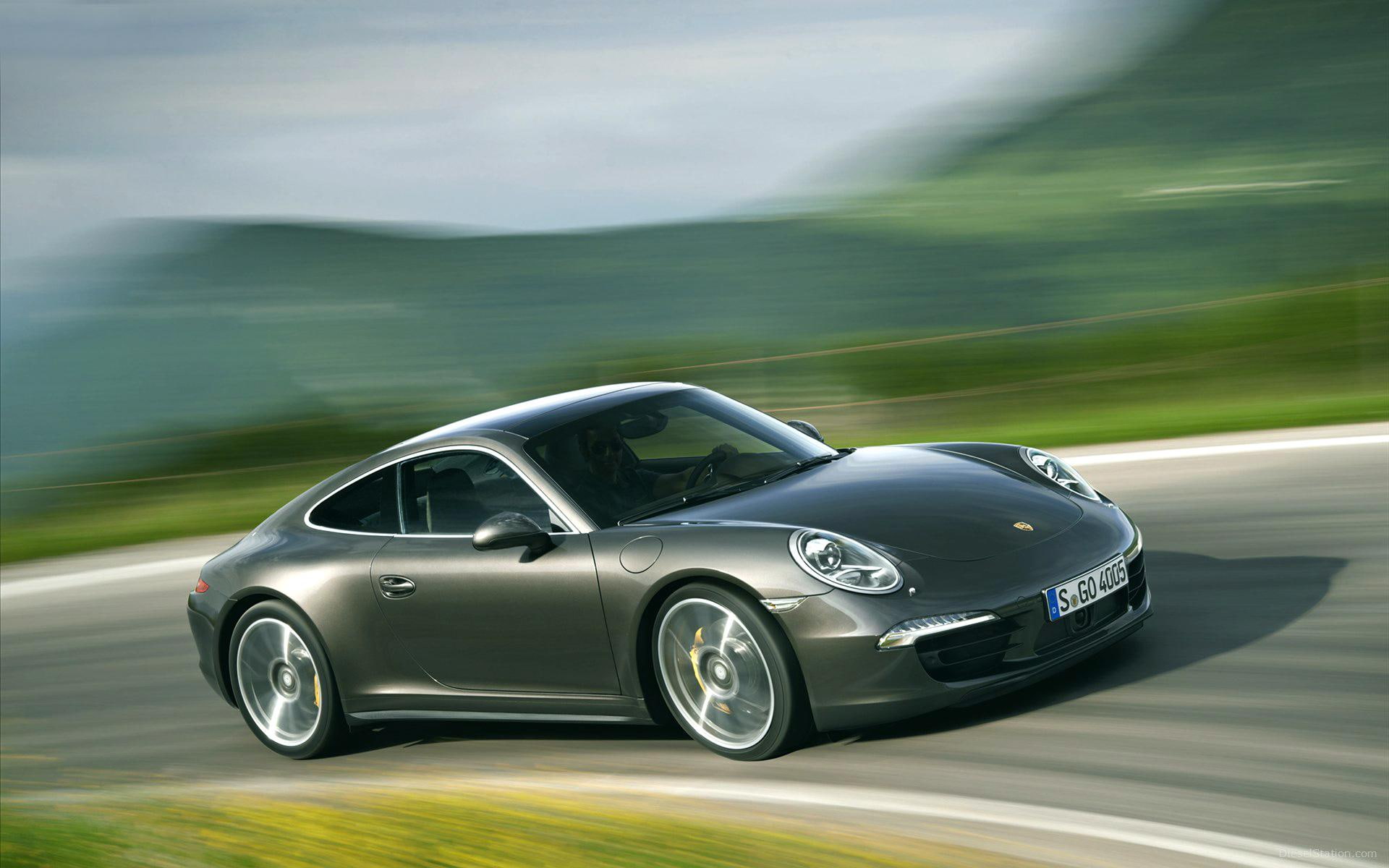 cars, gray, car, porsche, s, 1080P, 2013, coupe, carrera, HD Wallpaper