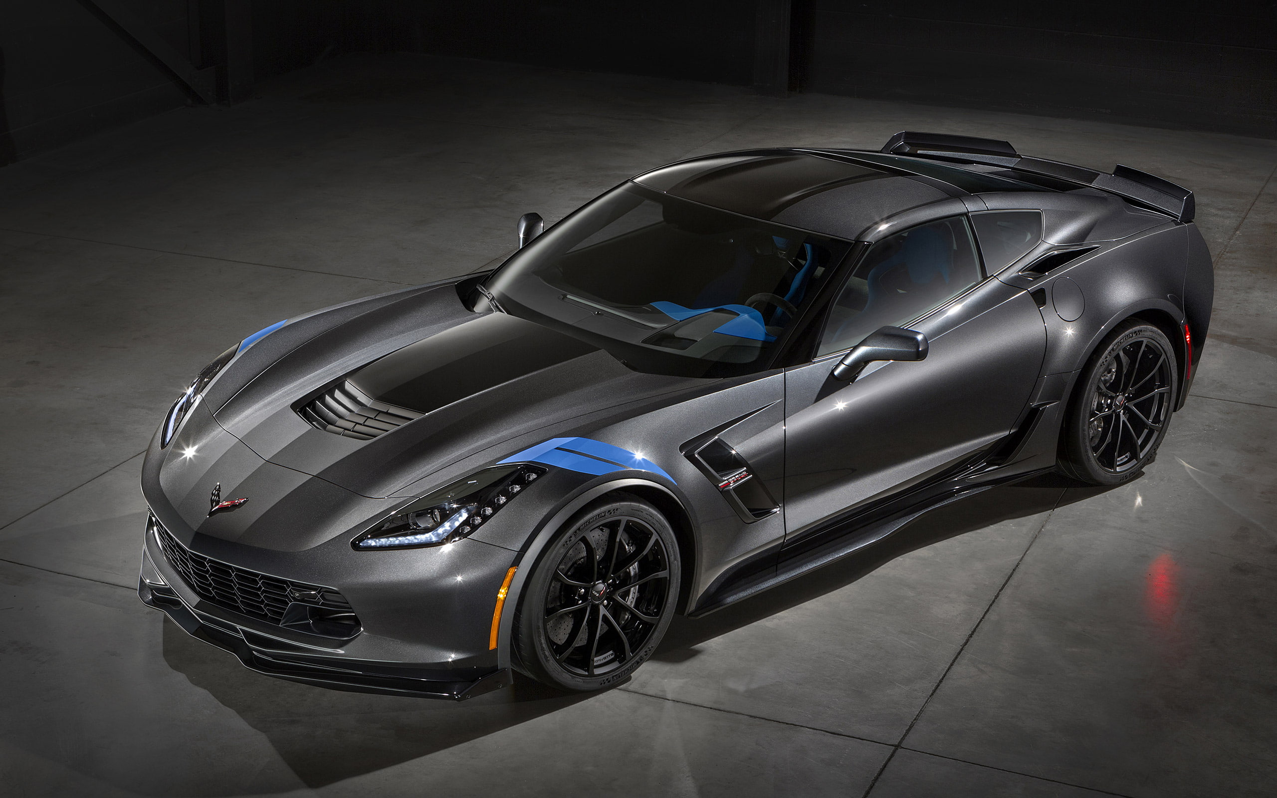 Chevrolet Corvette C7, Chevrolet Corvette Stingray, car, 2K, vehicle, Grand Sport, HD Wallpaper