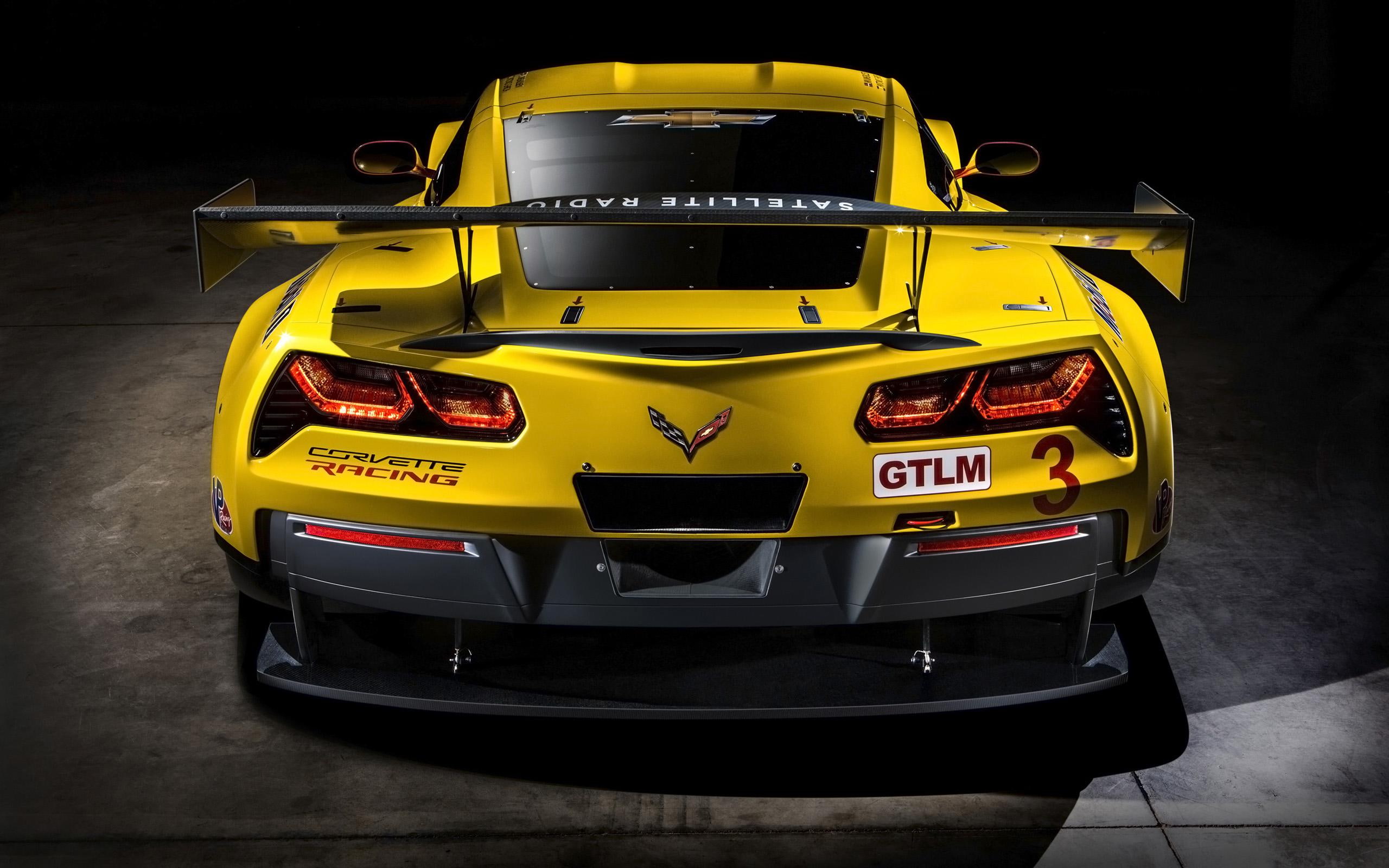 cars, sports, yellow, 2K, chevrolet, r, car, c, corvette, 2014, HD Wallpaper