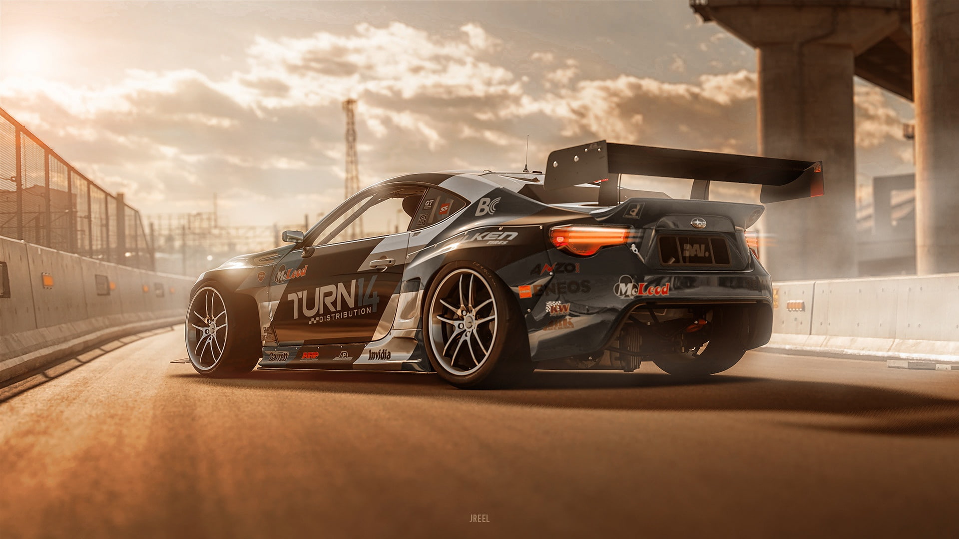Transport and Vehicles, Subaru, JREEL, Gran Turismo Sport, Art, Game Art, Machine, Subaru BRZ, Auto, by JREEL, JREEL *, 1080P, The V is for...., by JREEL, HD Wallpaper