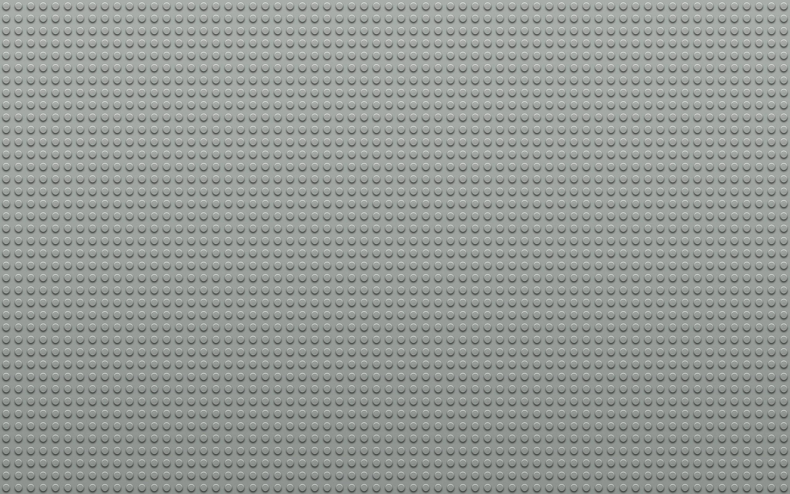 light gray, 2K, circles, lego, points, HD Wallpaper