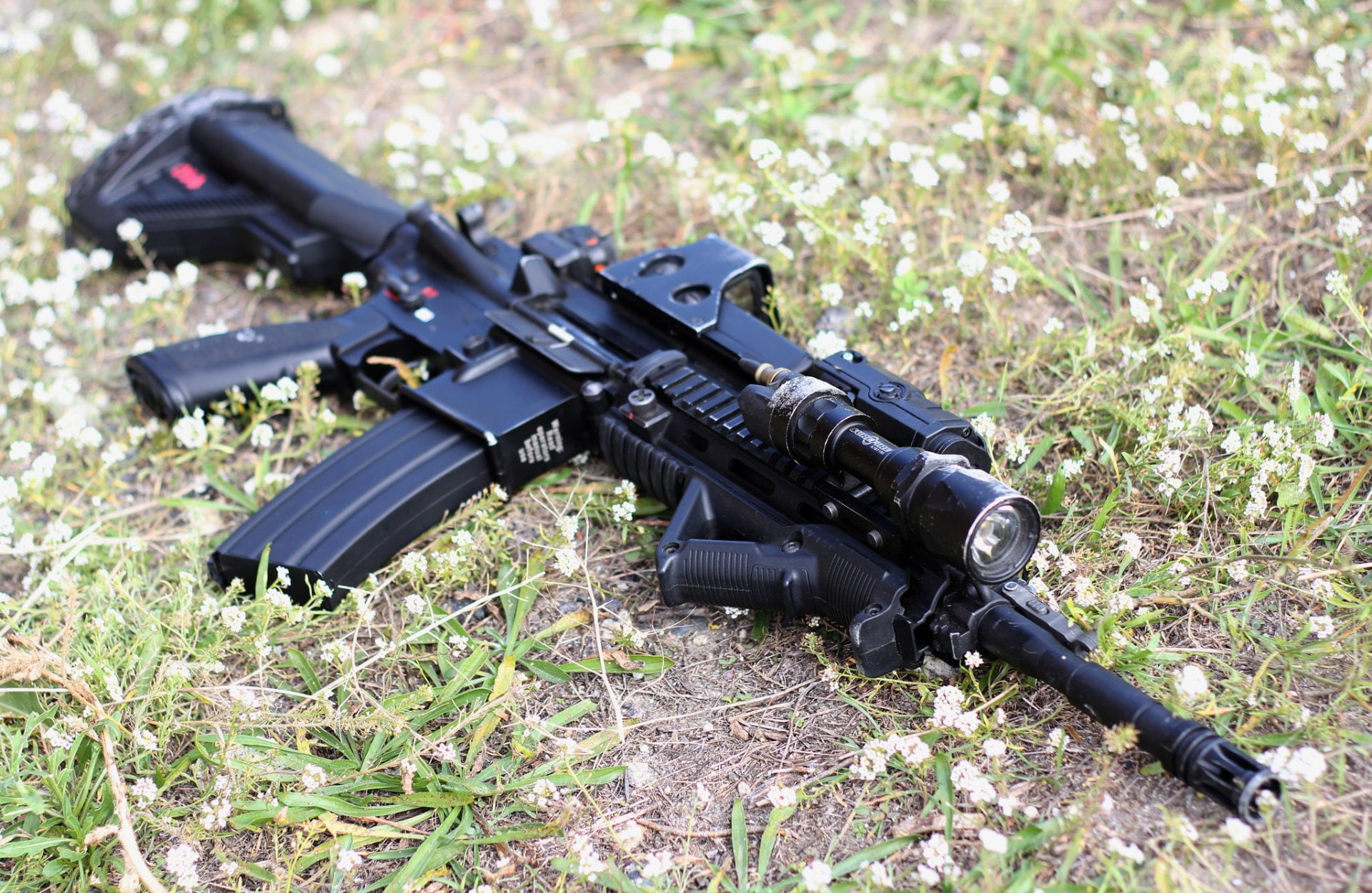 Weapons, 1080P, Heckler and Koch HK416, HD Wallpaper