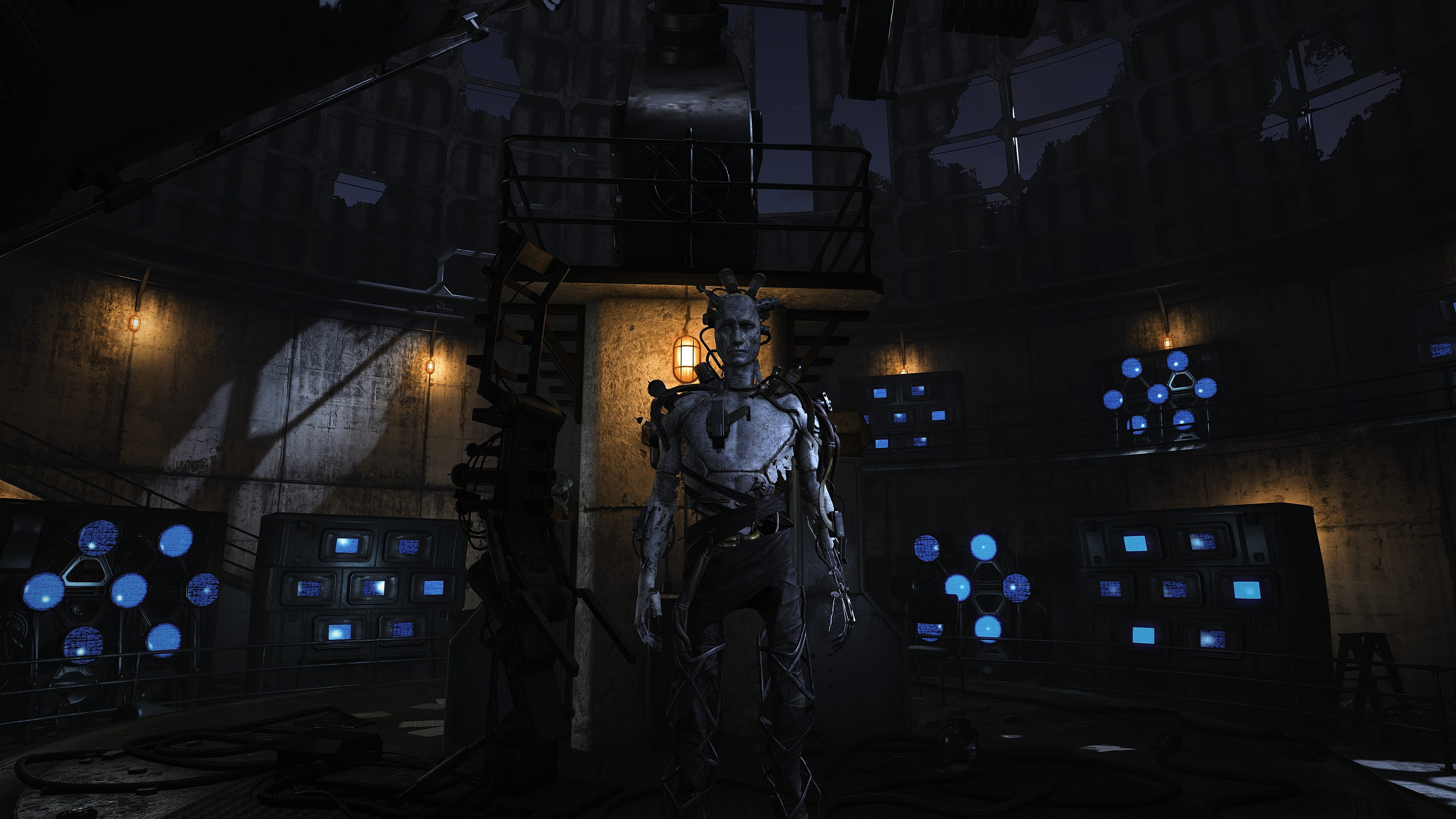 4K, technology, Synth, Fallout 4, Fallout, video games, HD Wallpaper