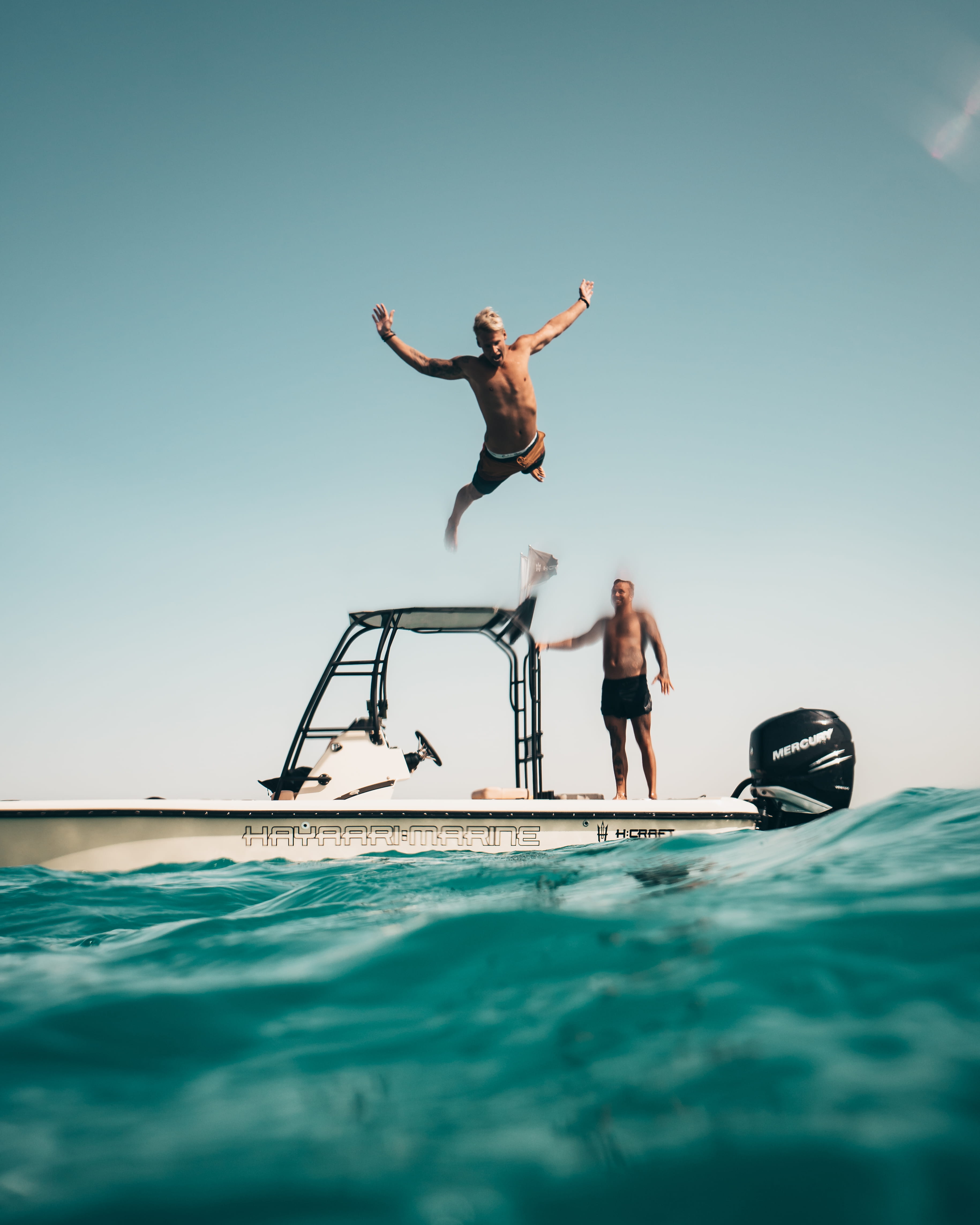 human arm, body, vacation, person, pool, water, travel, diving, people, effort, jump, yacht, full length, day, nature, sport, leisure activity, young, ocean, Phone HD Wallpaper