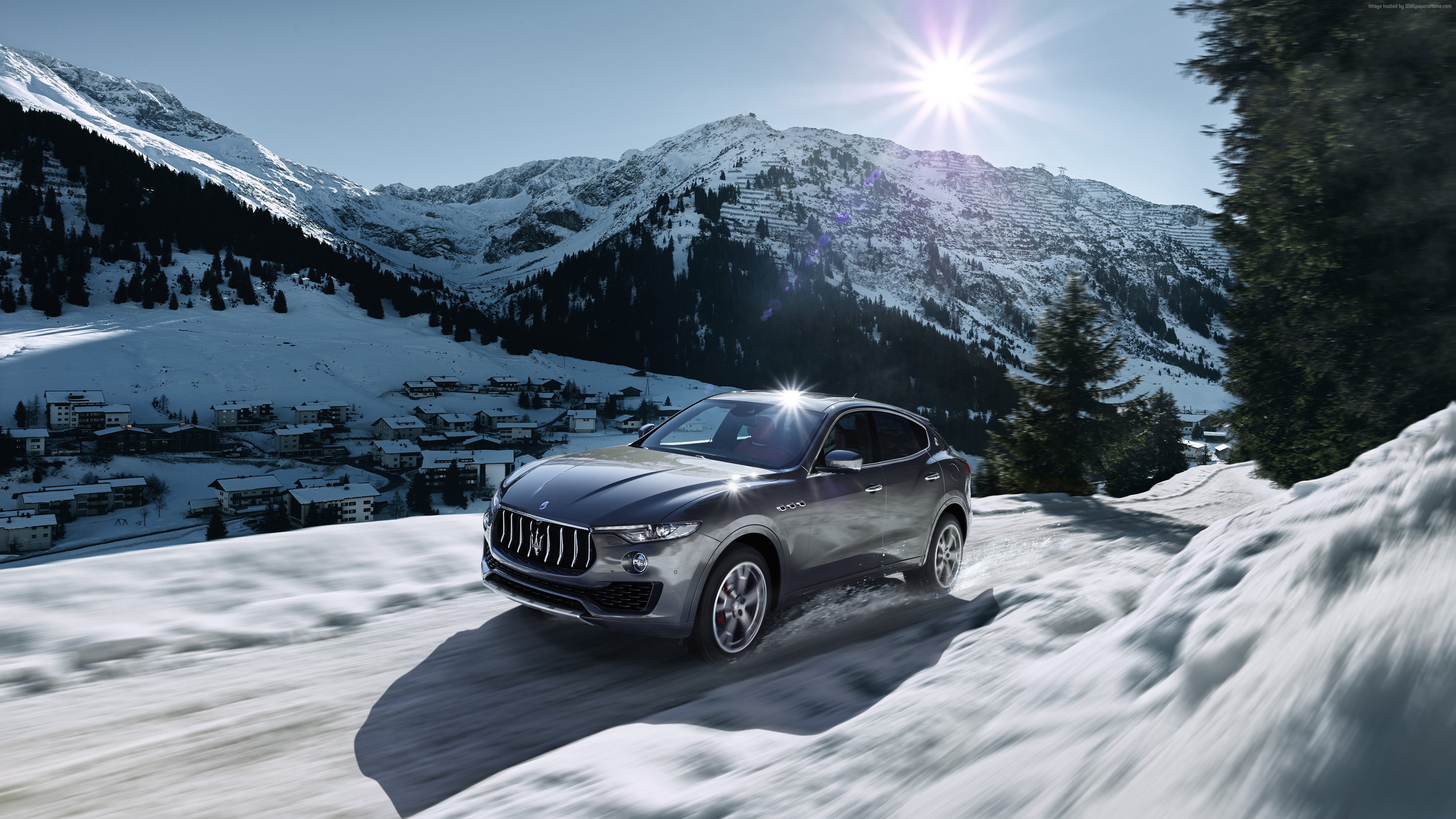 4K, Maserati Levante, crossover, Geneva Auto Show 2016, HD Wallpaper