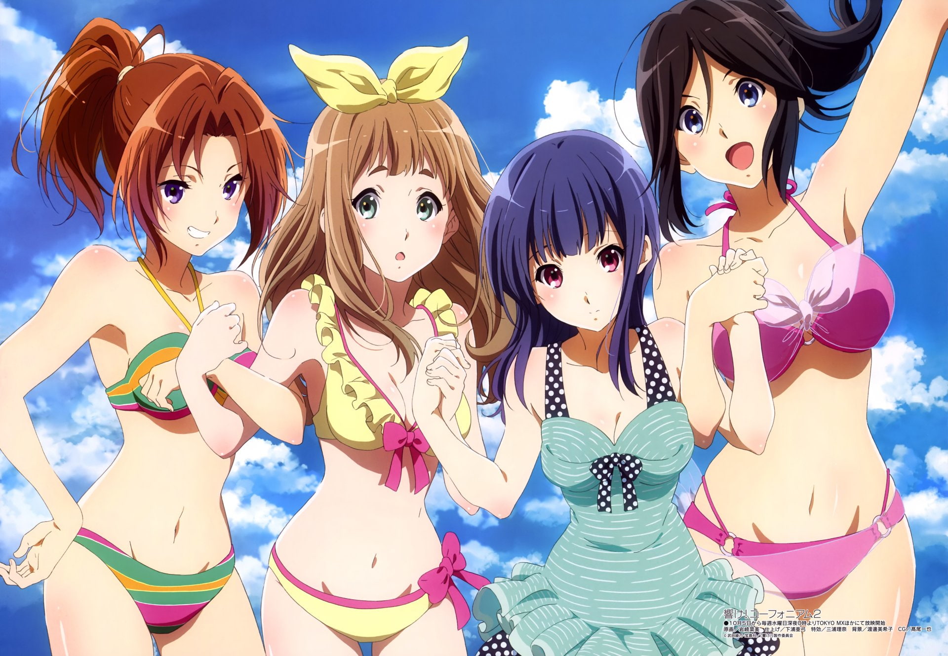 Sound! Euphonium, Anime, 1080P, HD Wallpaper