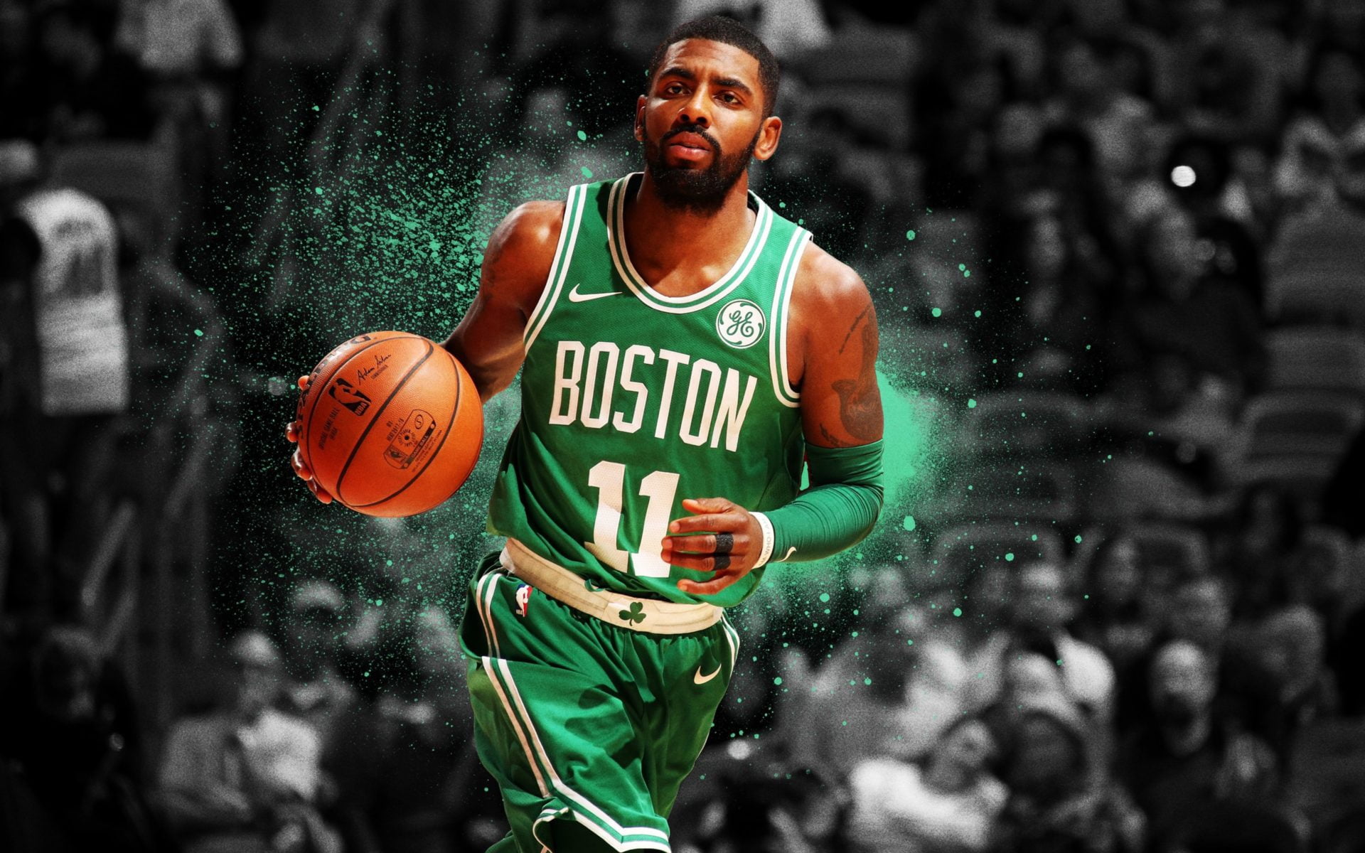 Celtics, Irving, Basketball, Boston, 1080P, NBA, Kyrie, HD Wallpaper