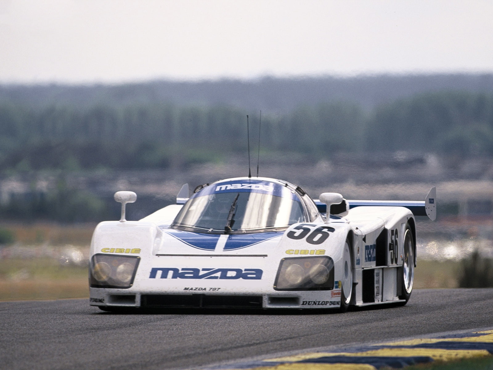 787b, race, racing, 1991, 720P, mazda, HD Wallpaper