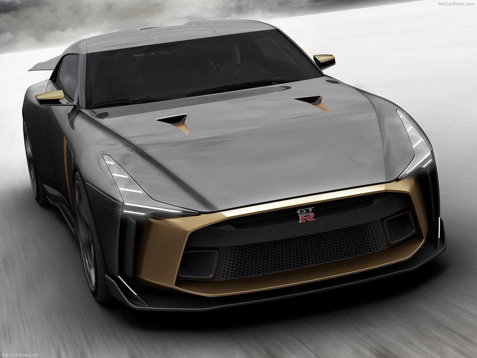 Nissan GT-R50 by Italdesign Concept, Nissan GTR, car, 720P, HD Wallpaper