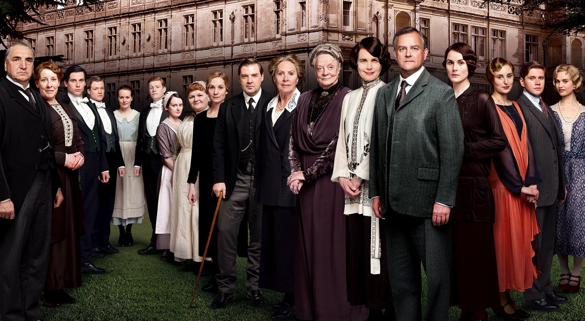 tv, mature men, men, Jim Carter, Film, Downton Abbey, Penelope Wilton, real people, architecture, well-dressed, mid adult men, series, Cast, Movies, males, HD Wallpaper