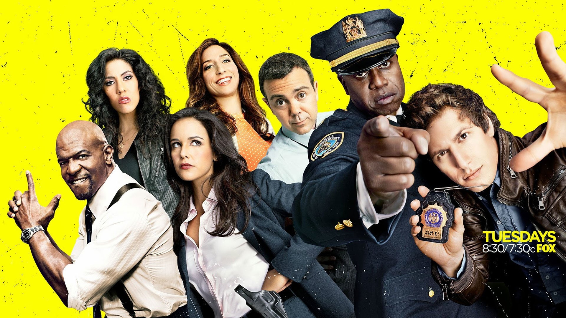 1080P, Cast, TV Show, Brooklyn Nine-Nine, HD Wallpaper