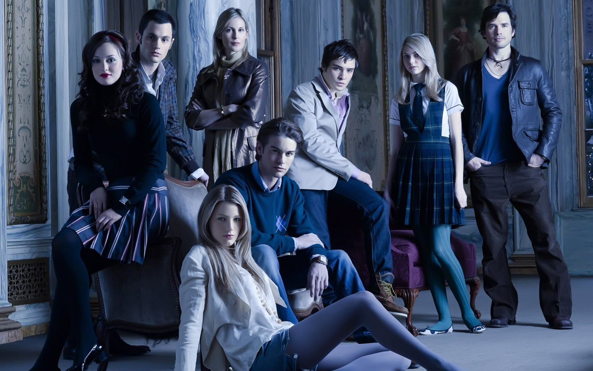 cast, girl, gossip, 1080P, HD Wallpaper