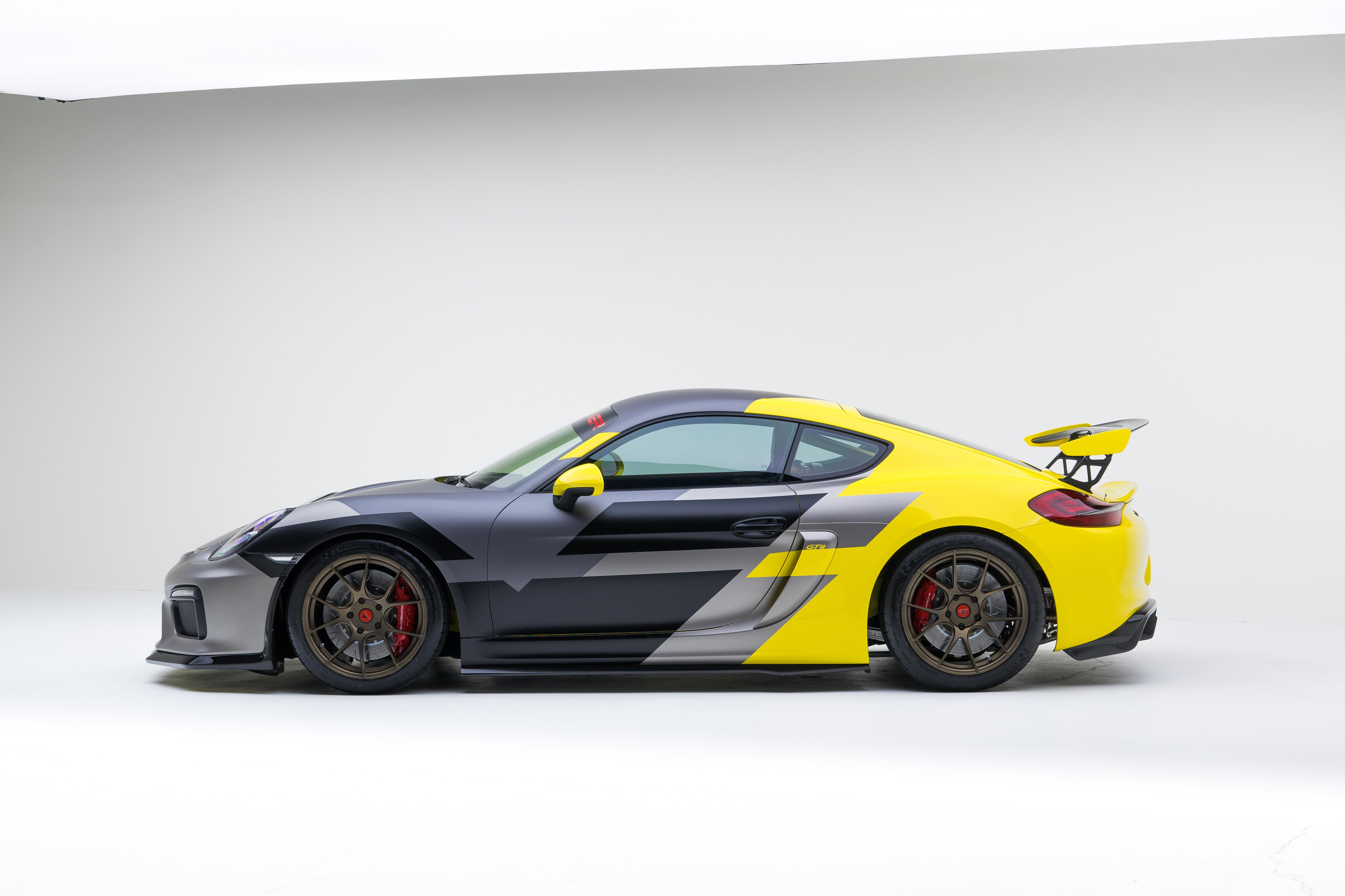 Vorsteiner tuning, 5K, sport car, Porsche Cayman GT4, HD Wallpaper