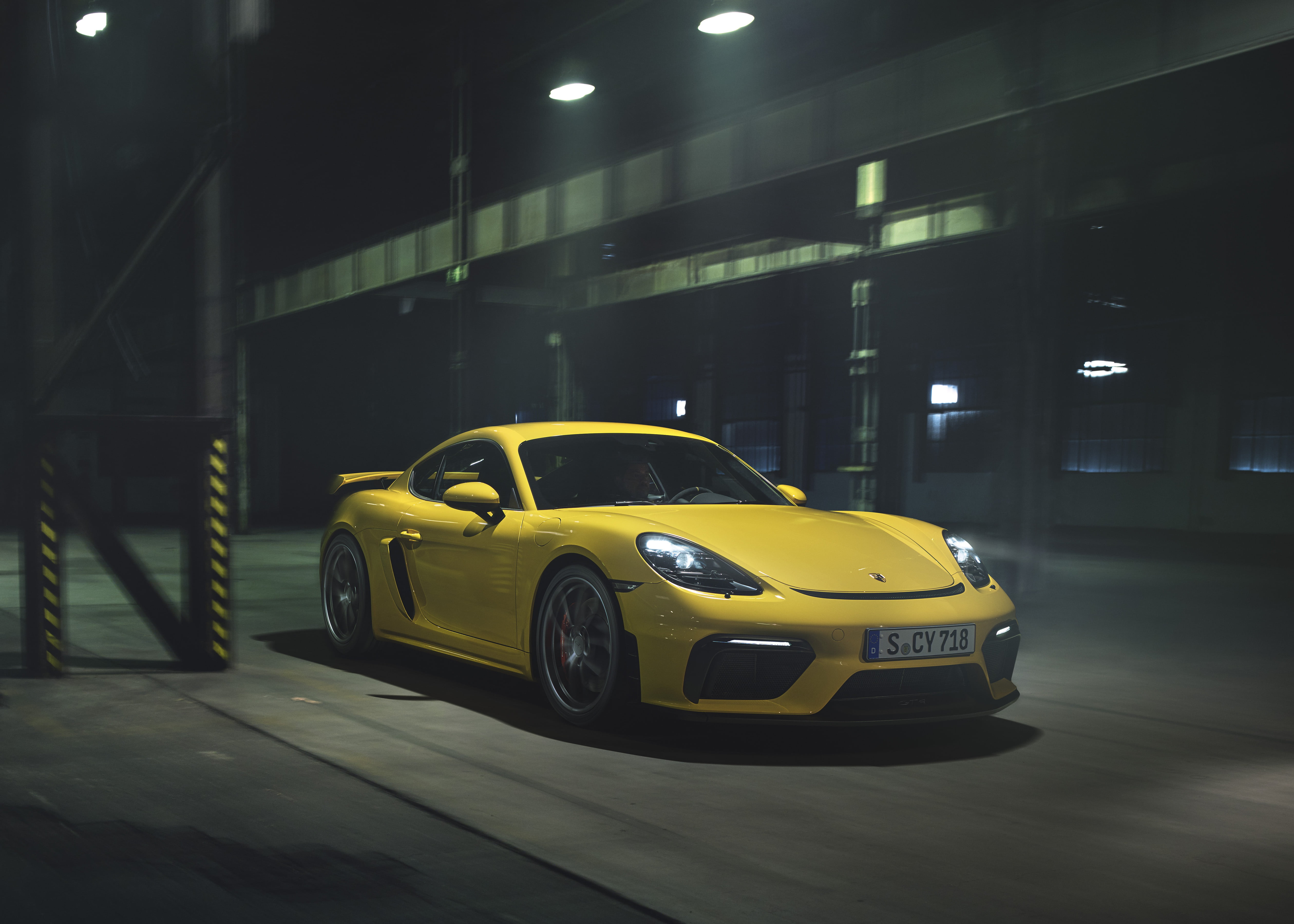 Porsche, sports car, Cayman, 718, GT4, 4K, machine, HD Wallpaper