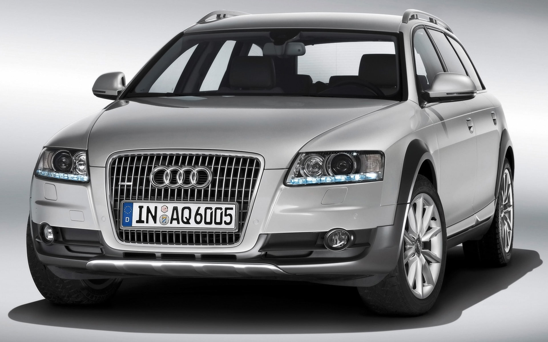 quattro, front, audi allroad, 1080P, allroad, audi, audi a6, angle, HD Wallpaper