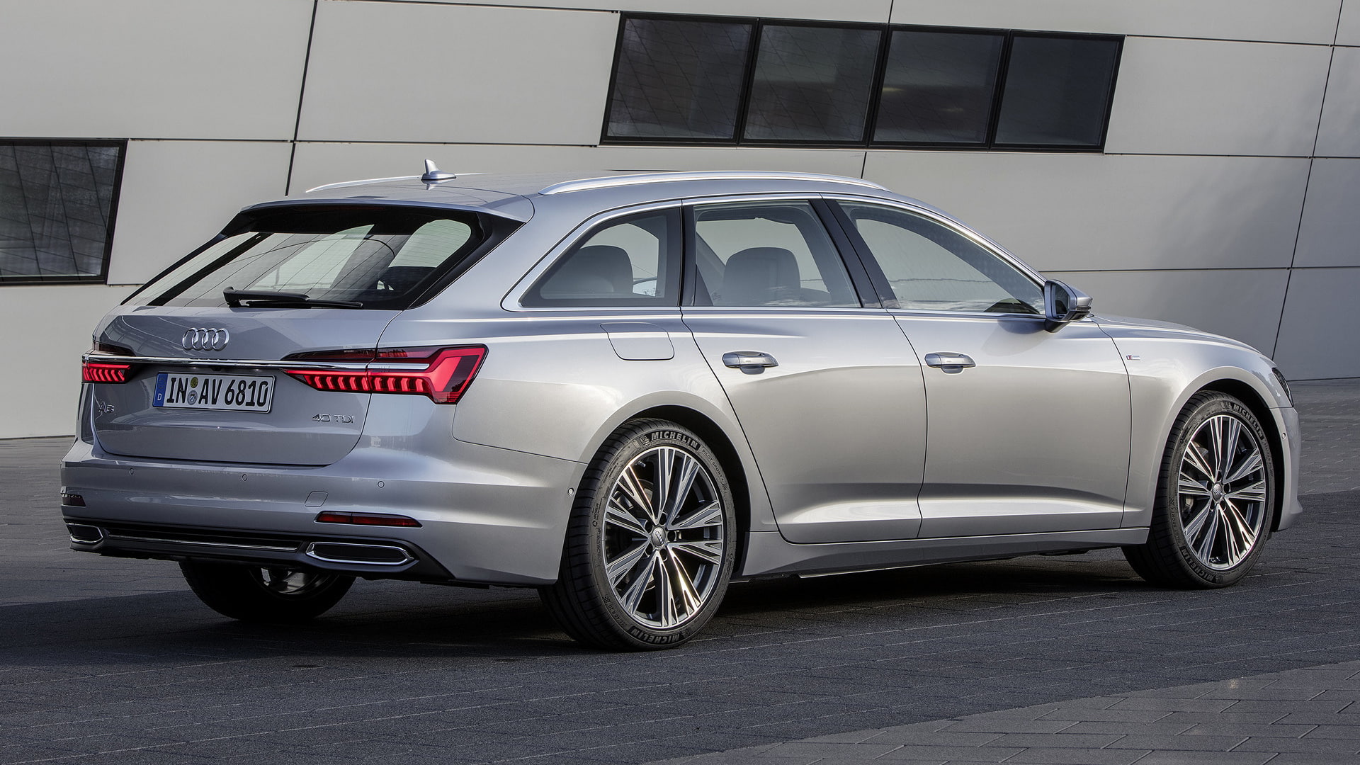 Car, Luxury Car, 1080P, Audi A6 Avant, Audi, Silver Car, Station Wagon, HD Wallpaper