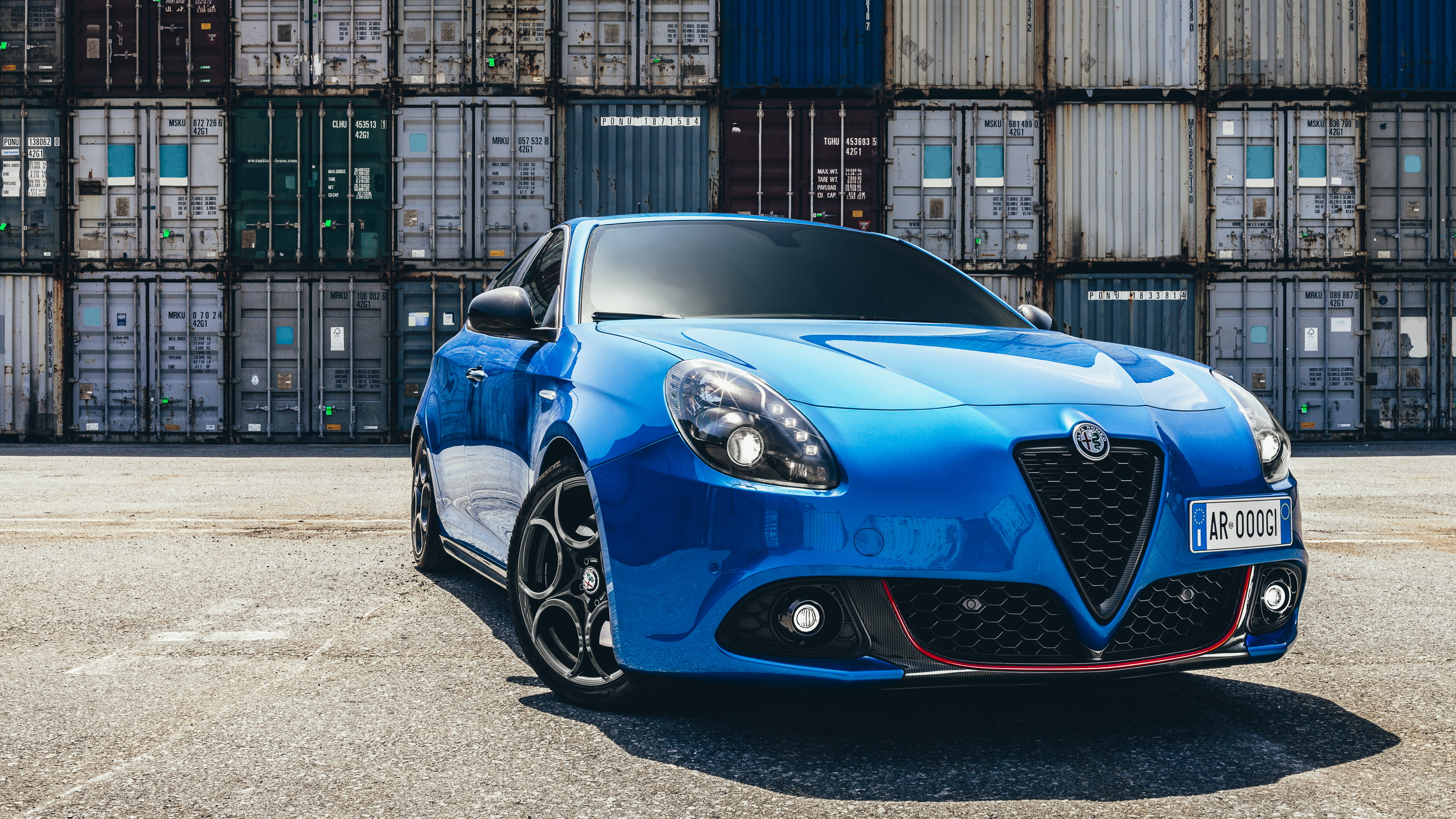 2K, 2017, Alfa Romeo Giulietta Quadrifoglio Verde, HD Wallpaper