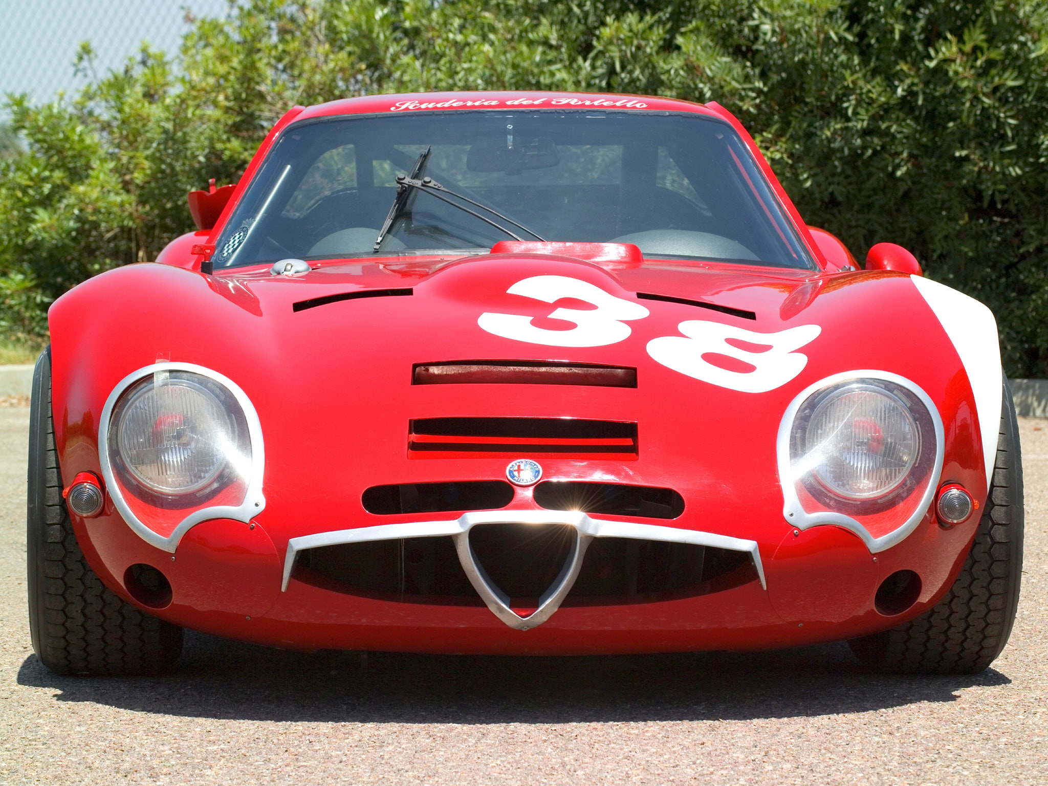 tz2, race, alfa, supercar, classic, romeo, giulia, 1965, 1080P, racing, 105, HD Wallpaper