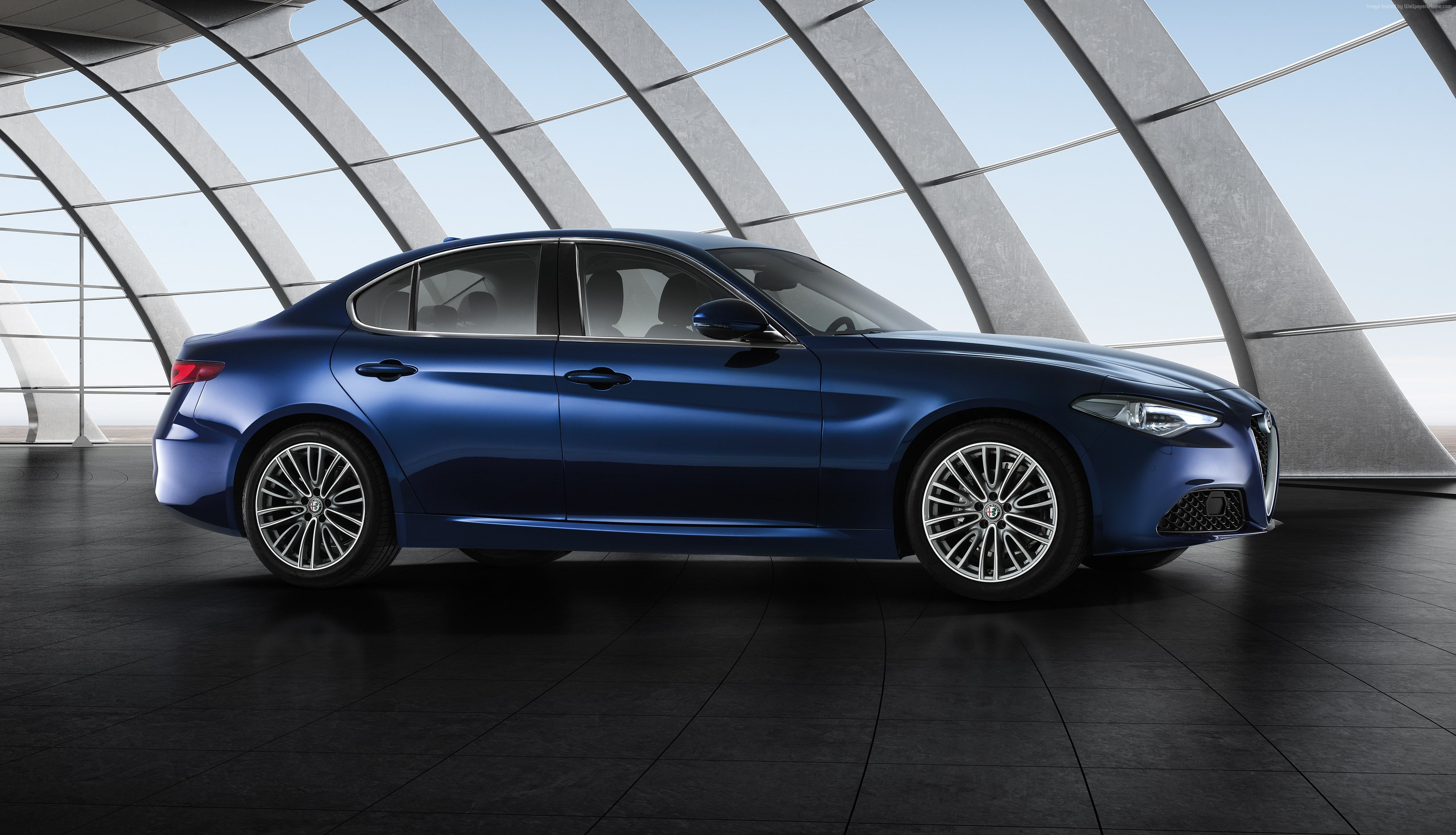 4K, hatchback, Alfa Romeo Giulia Super, Geneva Auto Show 2016, HD Wallpaper