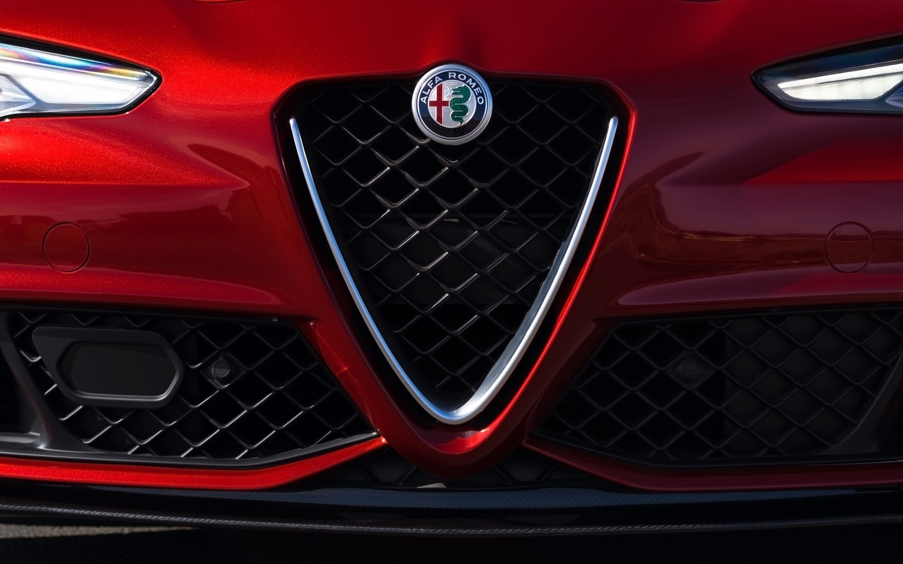 2017, quadrifoglio, vehicle, automobile, romeo, alfa, car, sportscar, giulia, auto, 2K, HD Wallpaper
