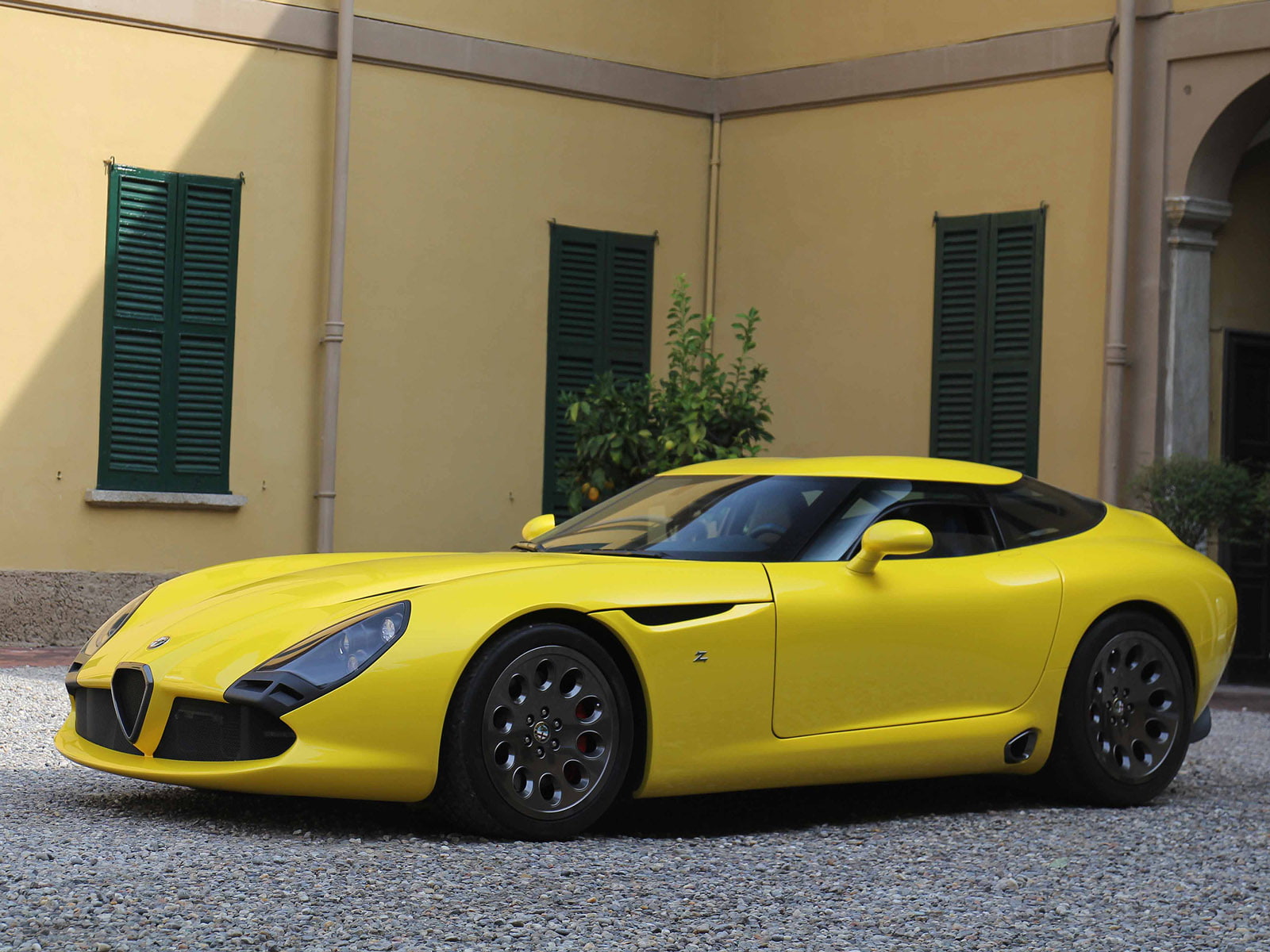 supercars, 2011, stradale, romeo, zagato, alfa, tz3, supercar, 720P, HD Wallpaper