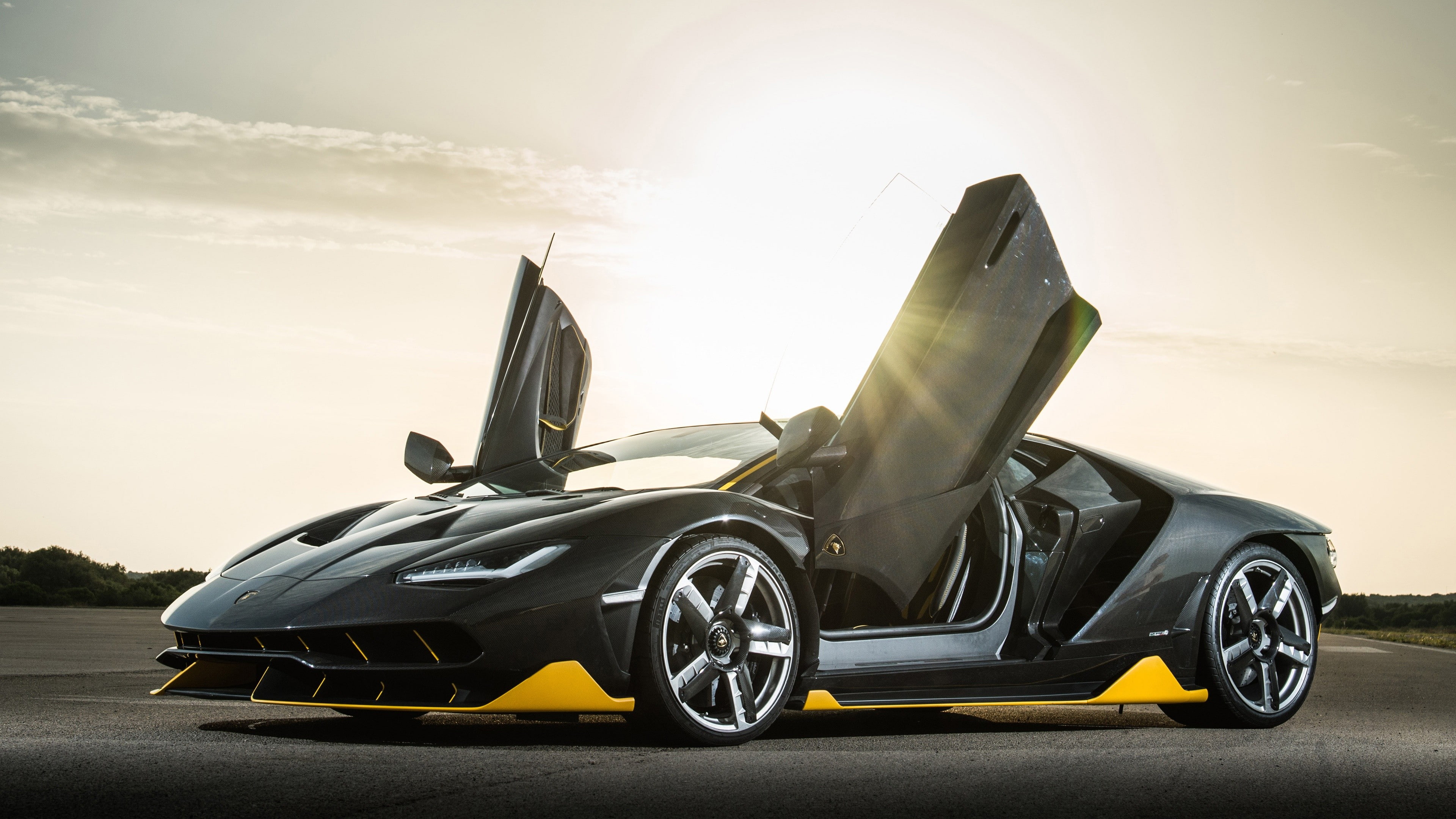 italian cars, Lamborghini, 4K, sports car, vehicle, HD Wallpaper