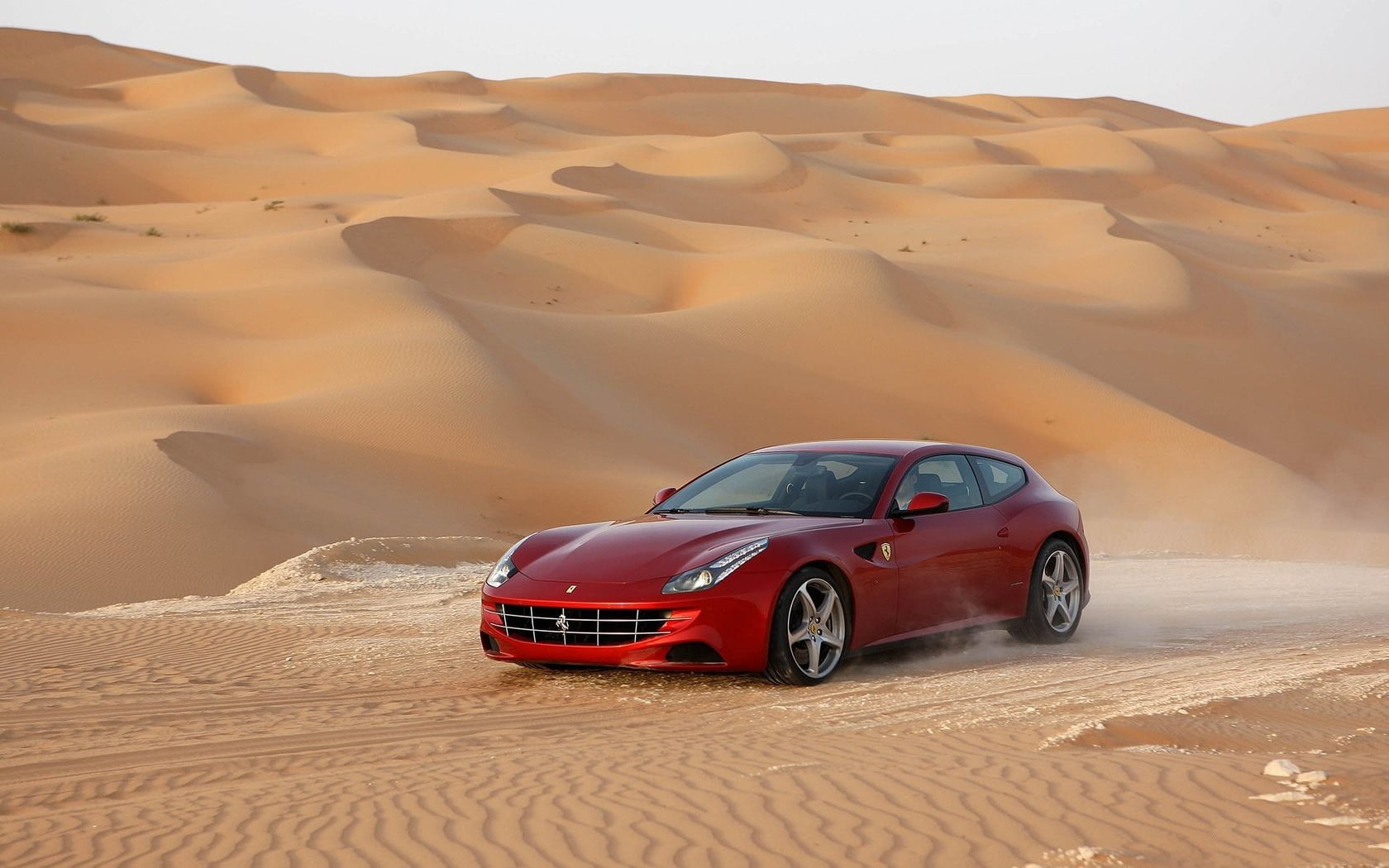 car, supercars, italian cars, Ferrari FF, 720P, red cars, HD Wallpaper