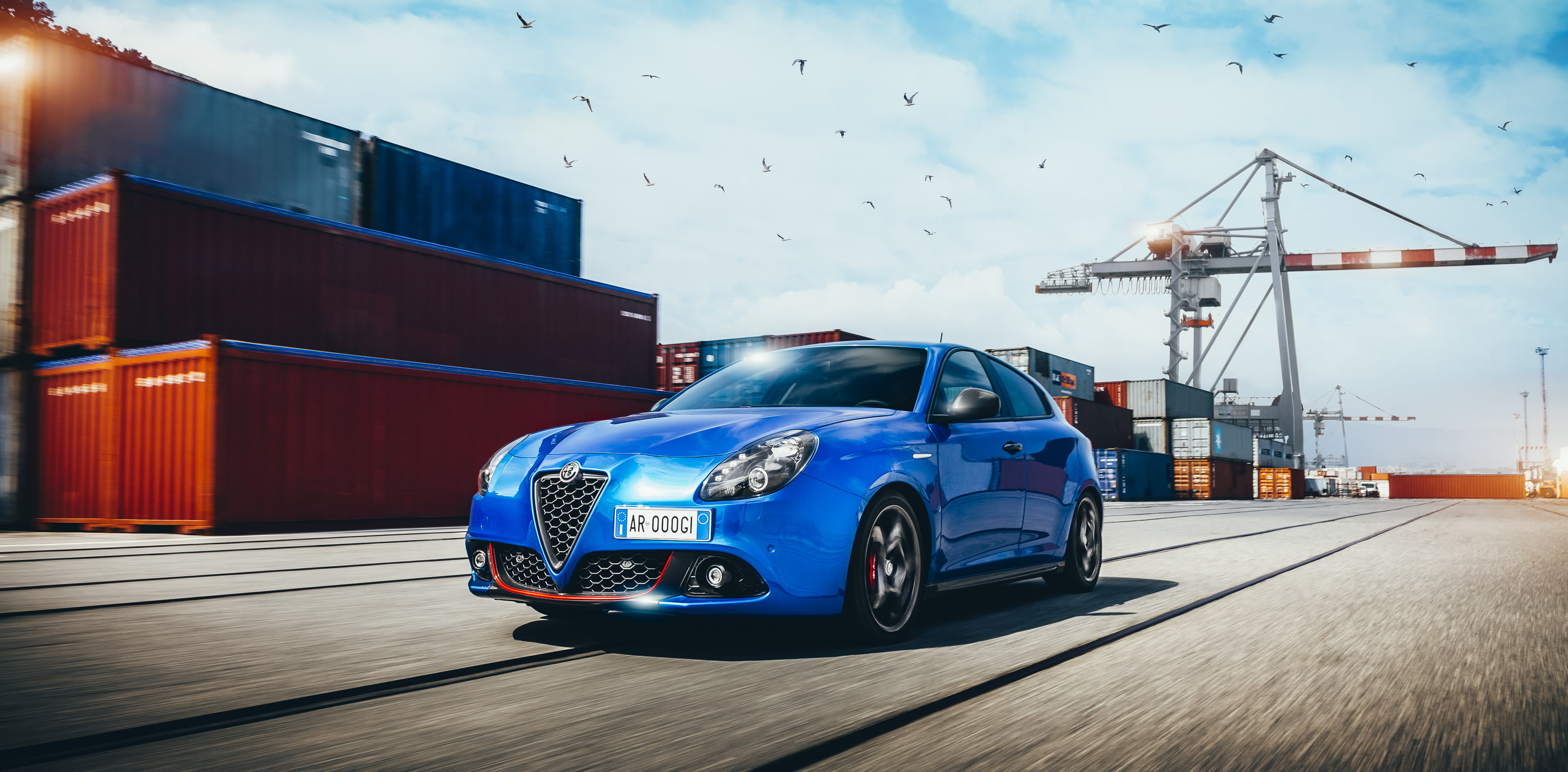 Alfa Romeo Giulietta Quadrifoglio Verde, 2K, 2017, HD Wallpaper
