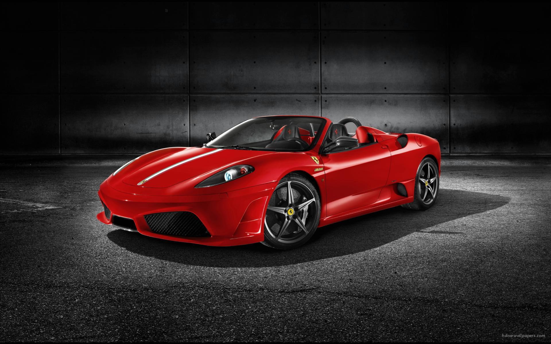 ferrari, 1080P, spider, m, scuderia, HD Wallpaper