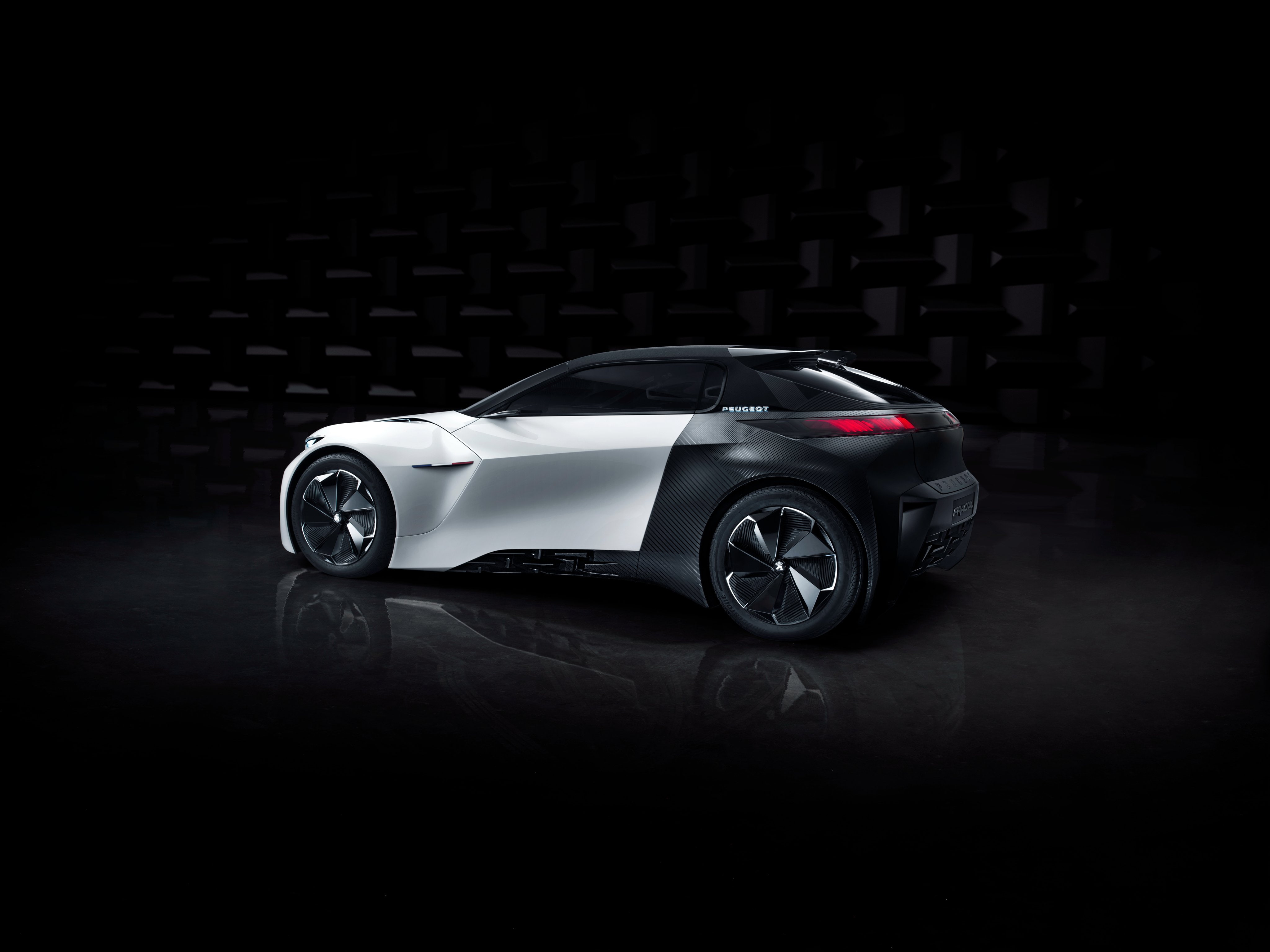 peugeot, 4K, 2015, convertible, fractal, coupe, HD Wallpaper