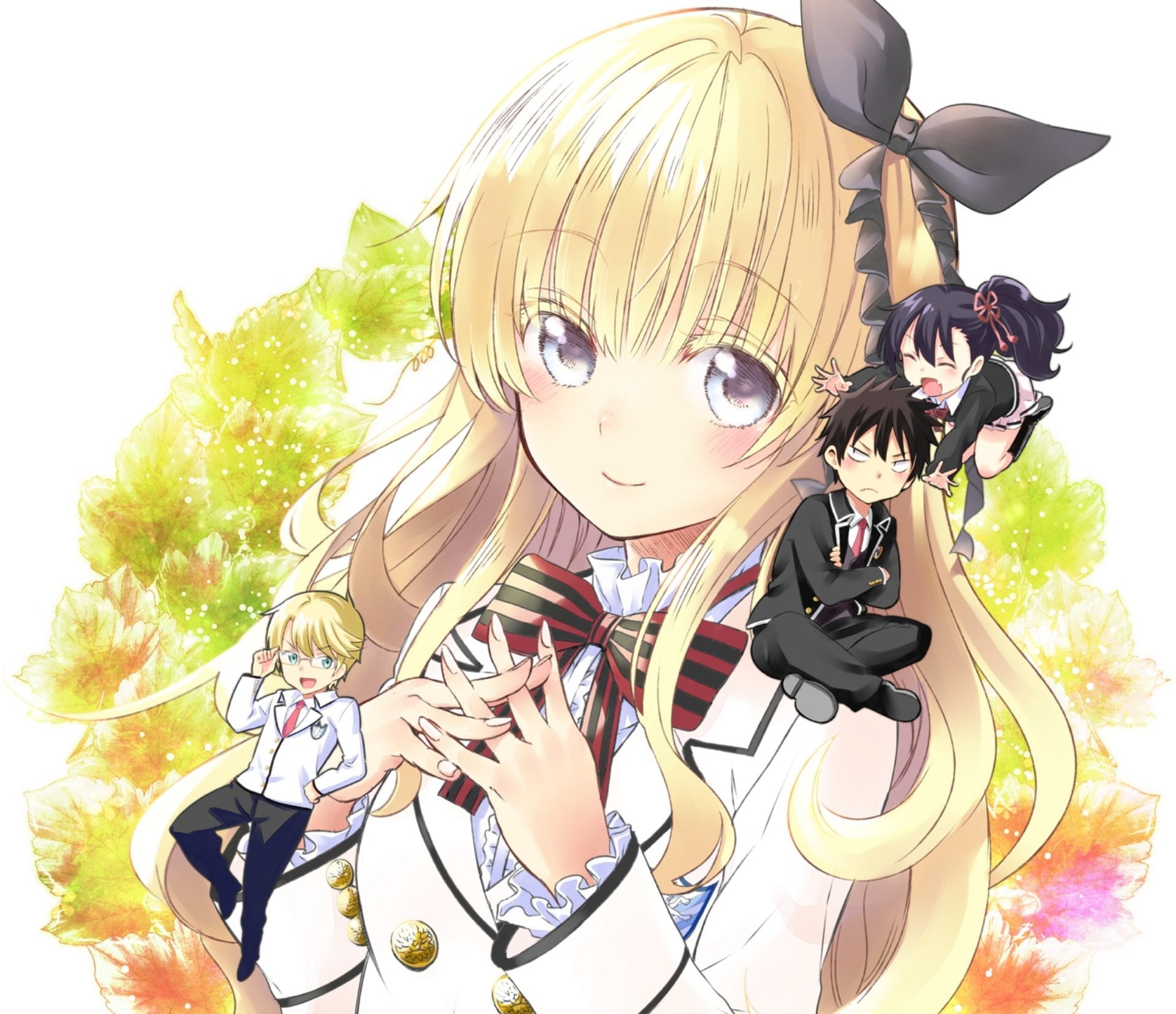 Komai Hasuki, Anime, Juliet Persia, 1080P, Kishuku Gakkou No Juliet, Romio Inuzuka, HD Wallpaper